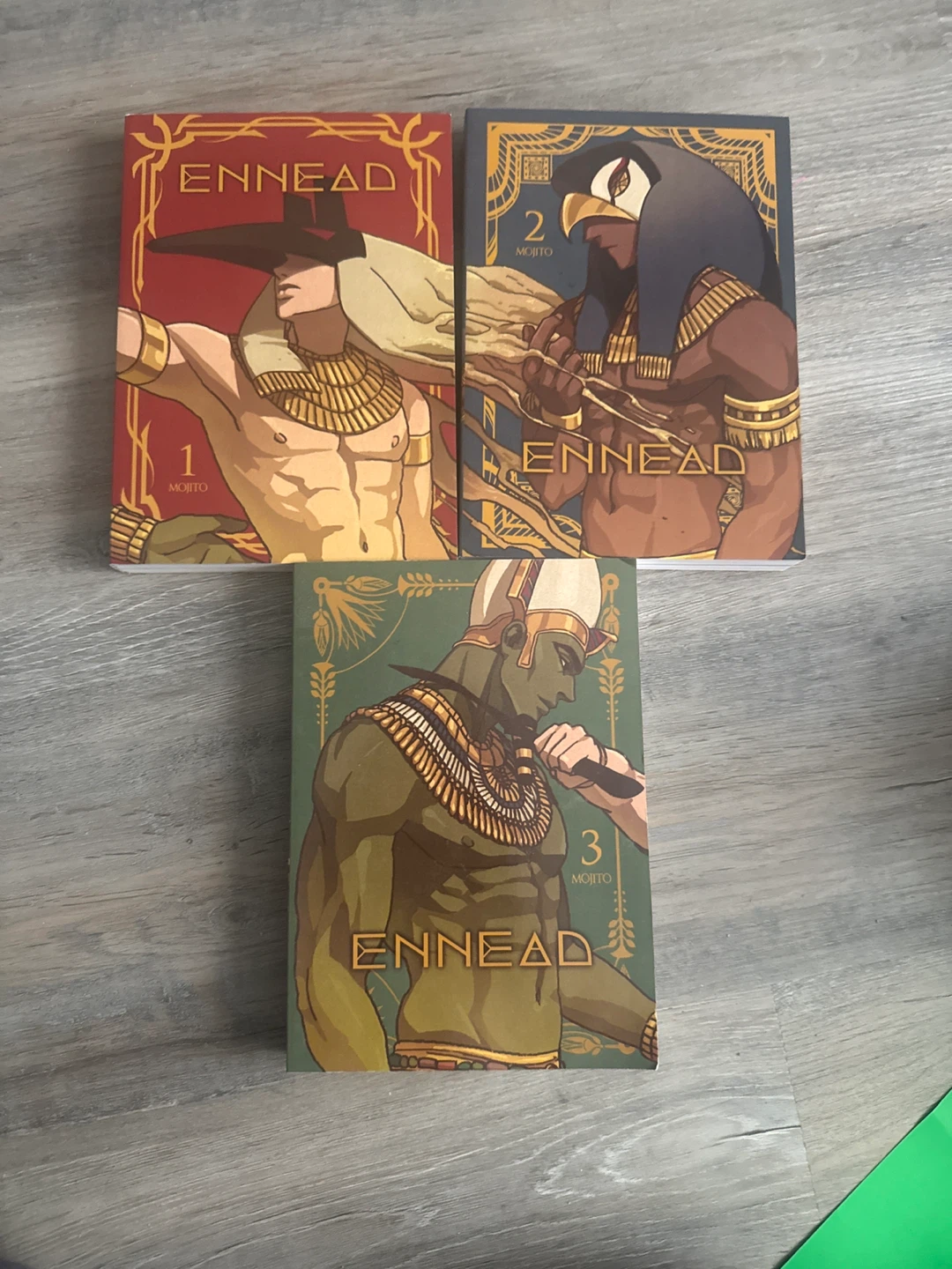 Ennead Manga Volumes 1-3 - photo 2