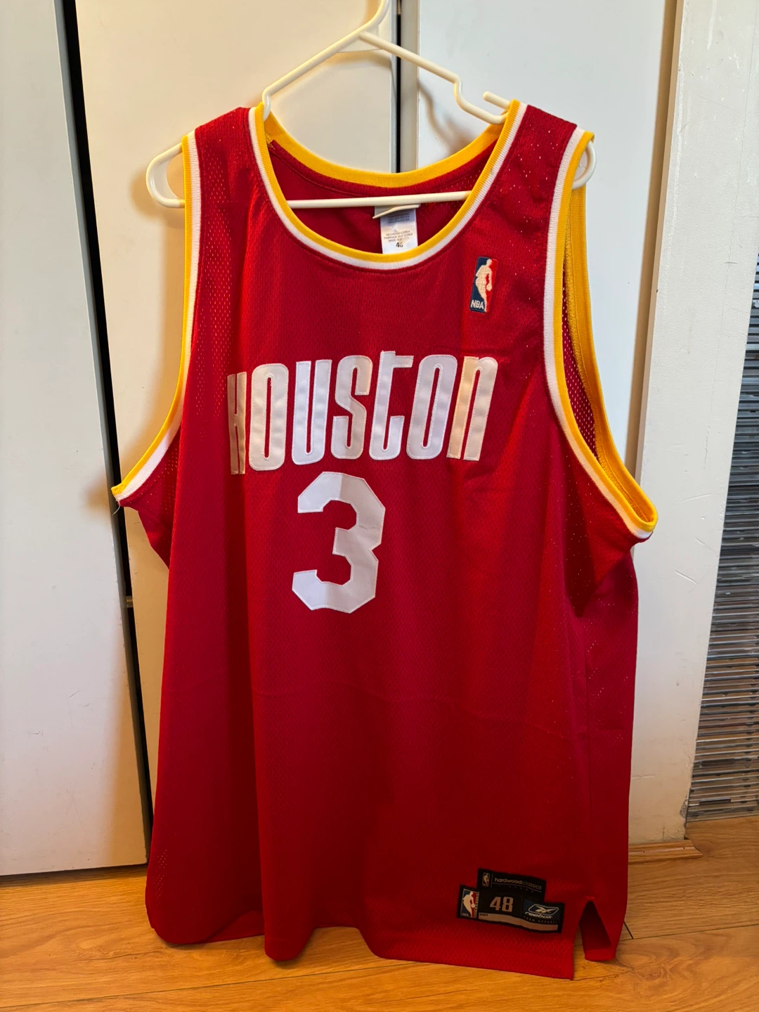 Reebok Houston Rockets Steve Francis #3 Jersey Size 48