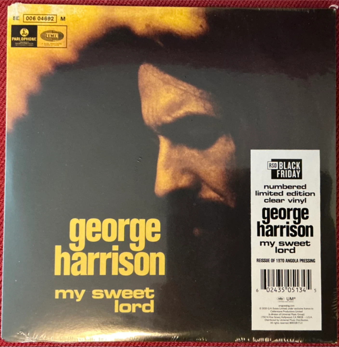 George Harrison - RSD 45 - Ltd Ed. Clear Vinyl