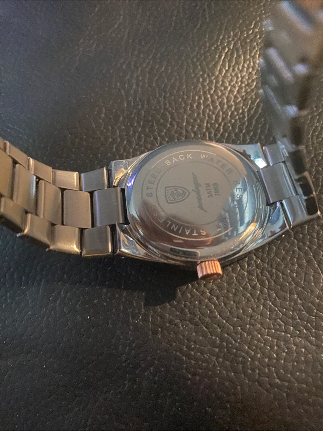 POEDAGAR 786 Quartz Stainless rose gold Steel Watch men’s - photo 3