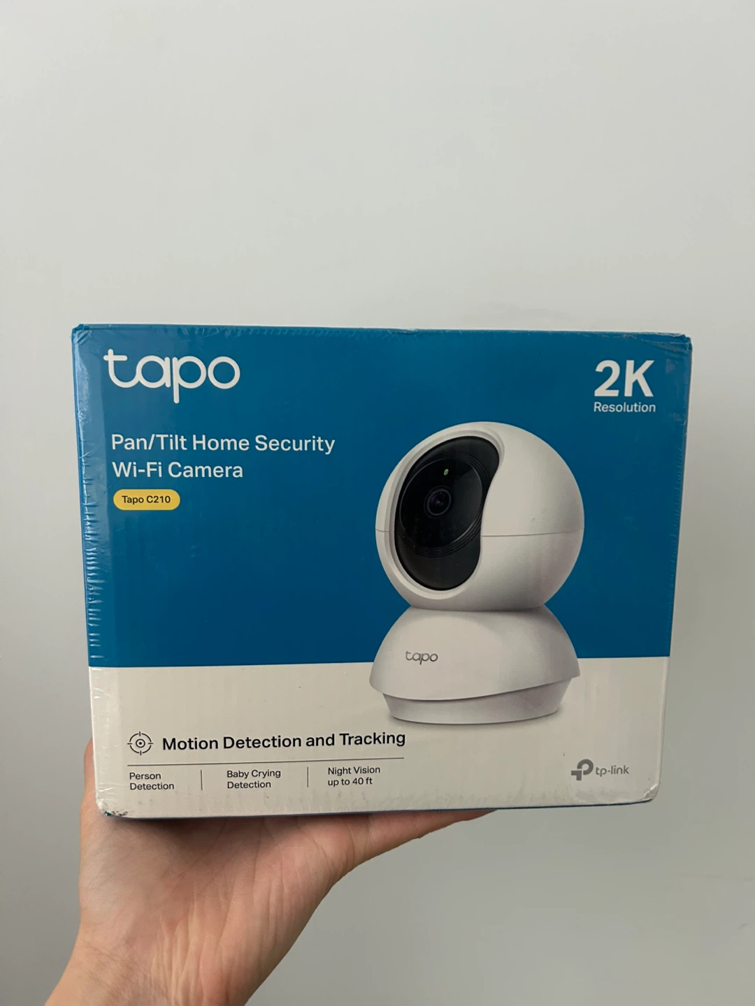 Tapo Pan/Tilt Home Security Wi-Fi Camera C210 2K