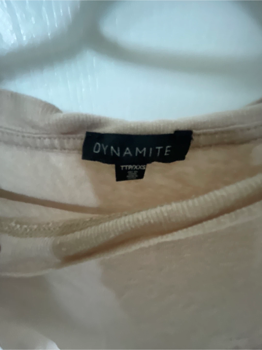 Dynamite TTP/XXS Beige Tank Top - photo 2
