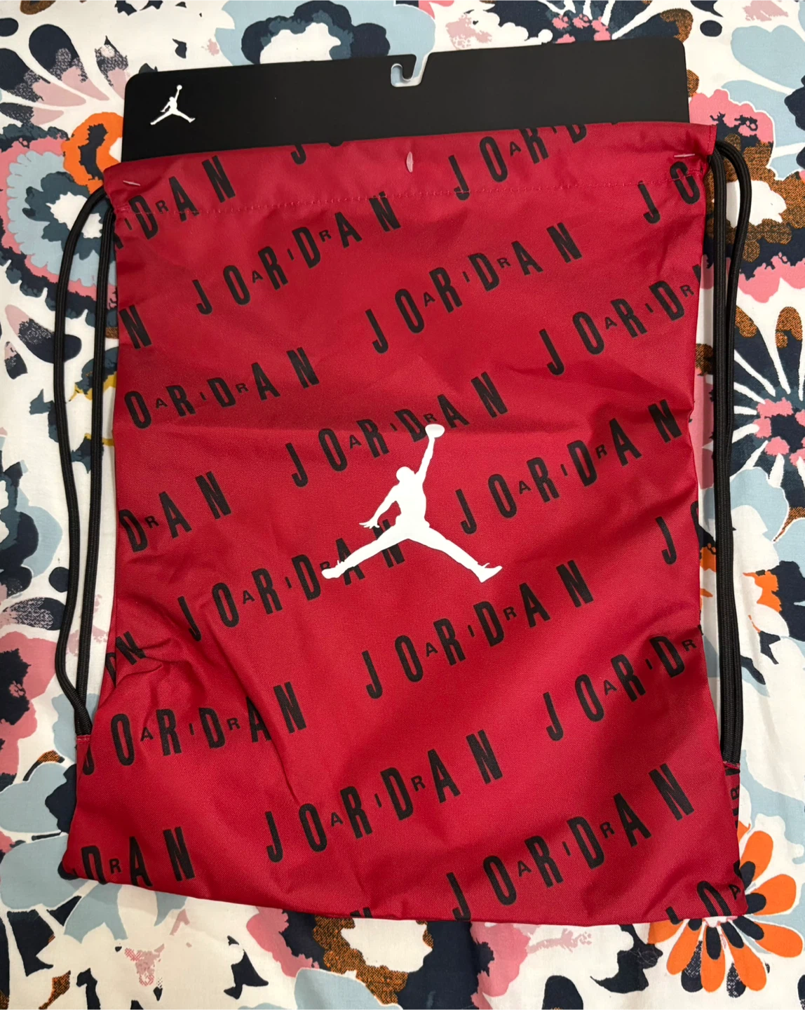Jordan Air Gym Sack Drawstring Bag "Gym Red"