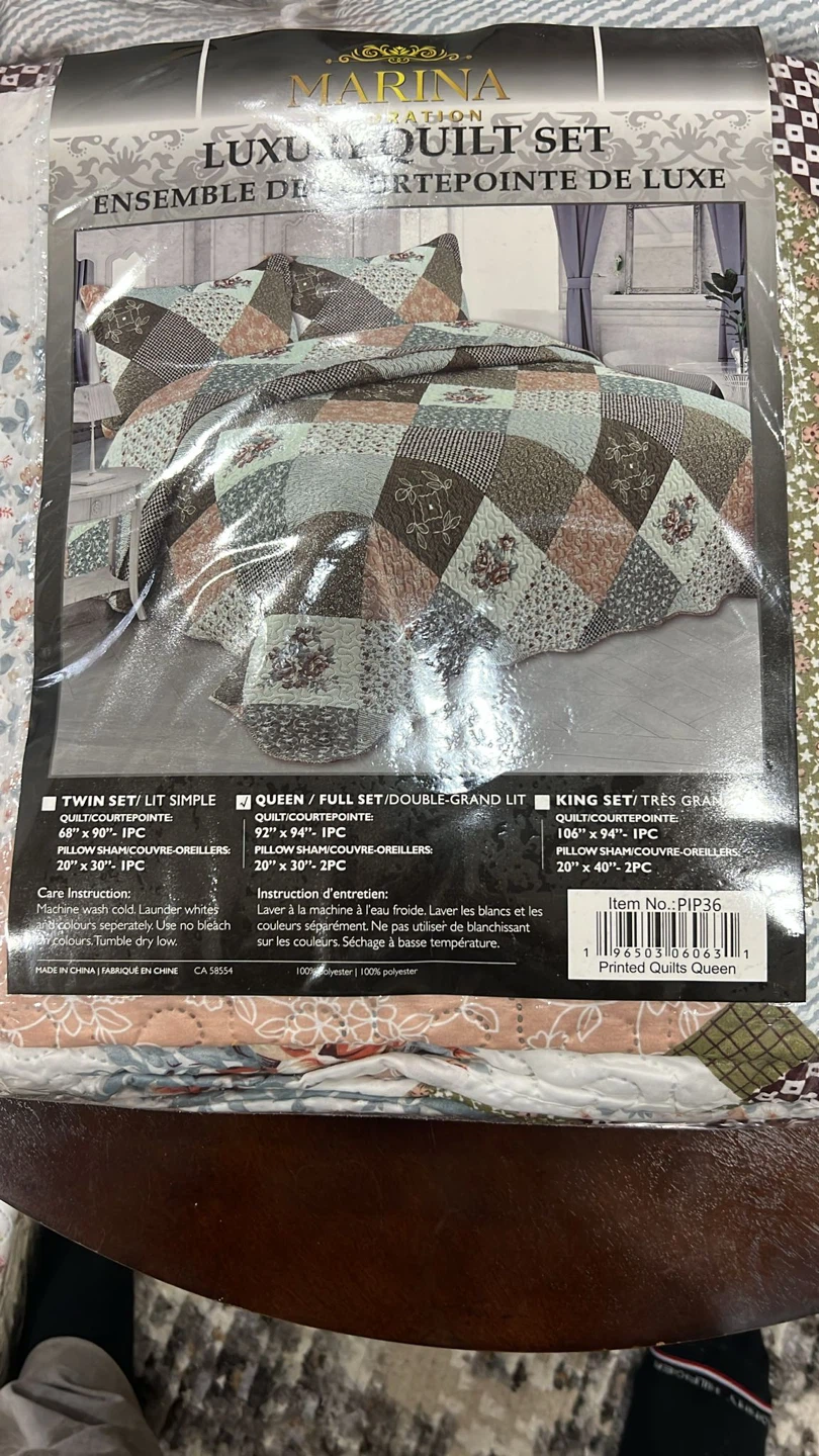 Marina Decoration Luxury Quilt Set Queen - photo 2