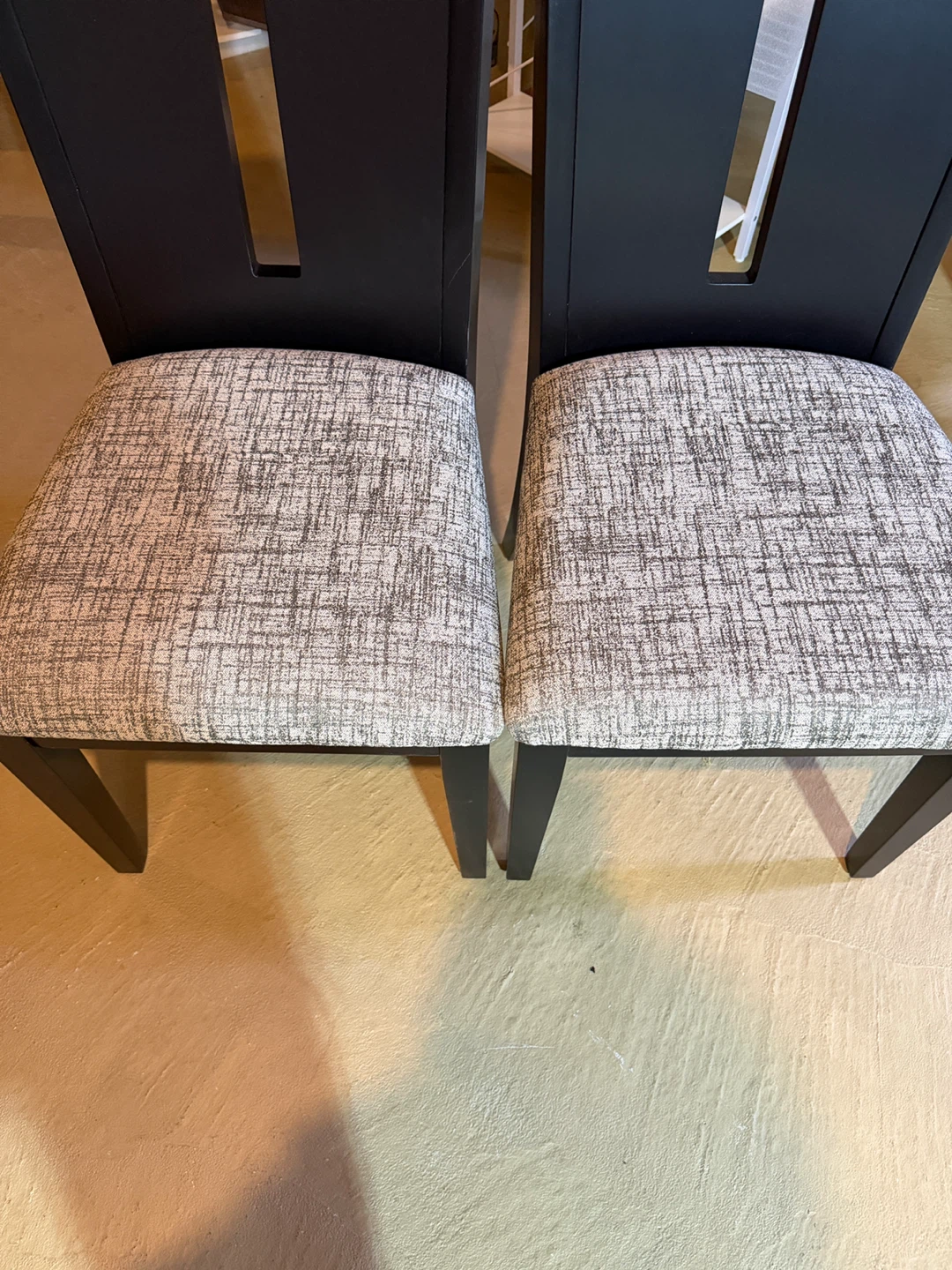 Brand New Set of 2 Modern Wood Dining Chairs (Open Box) - photo 5