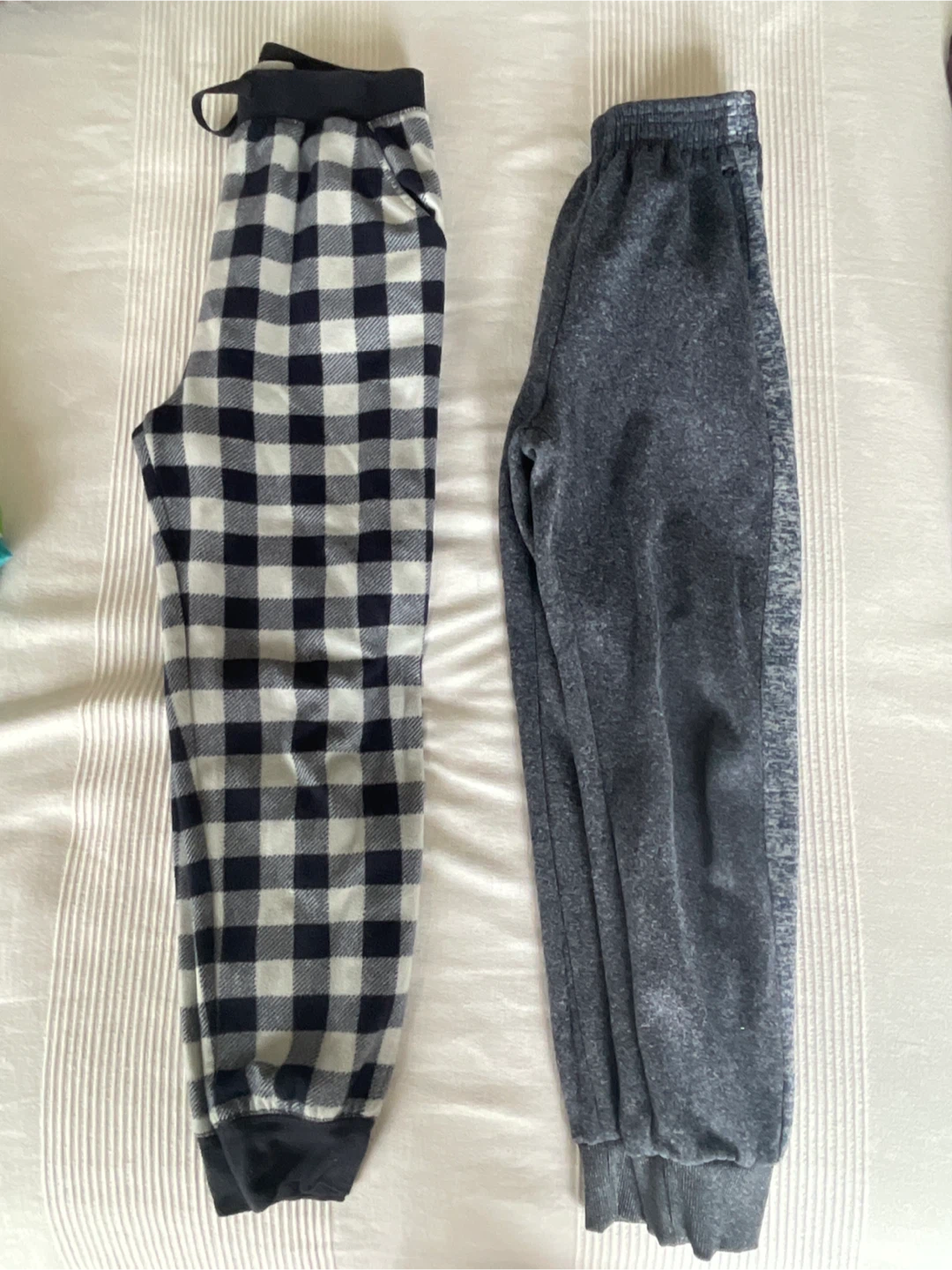 Two pairs of kids' pyjama pants