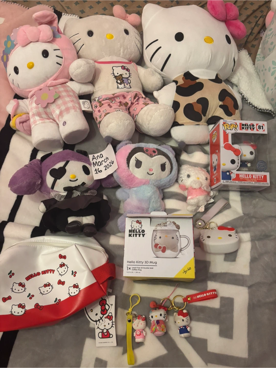 Hello Kitty Plush Toys, Mug, Keychains & Funko Pop!