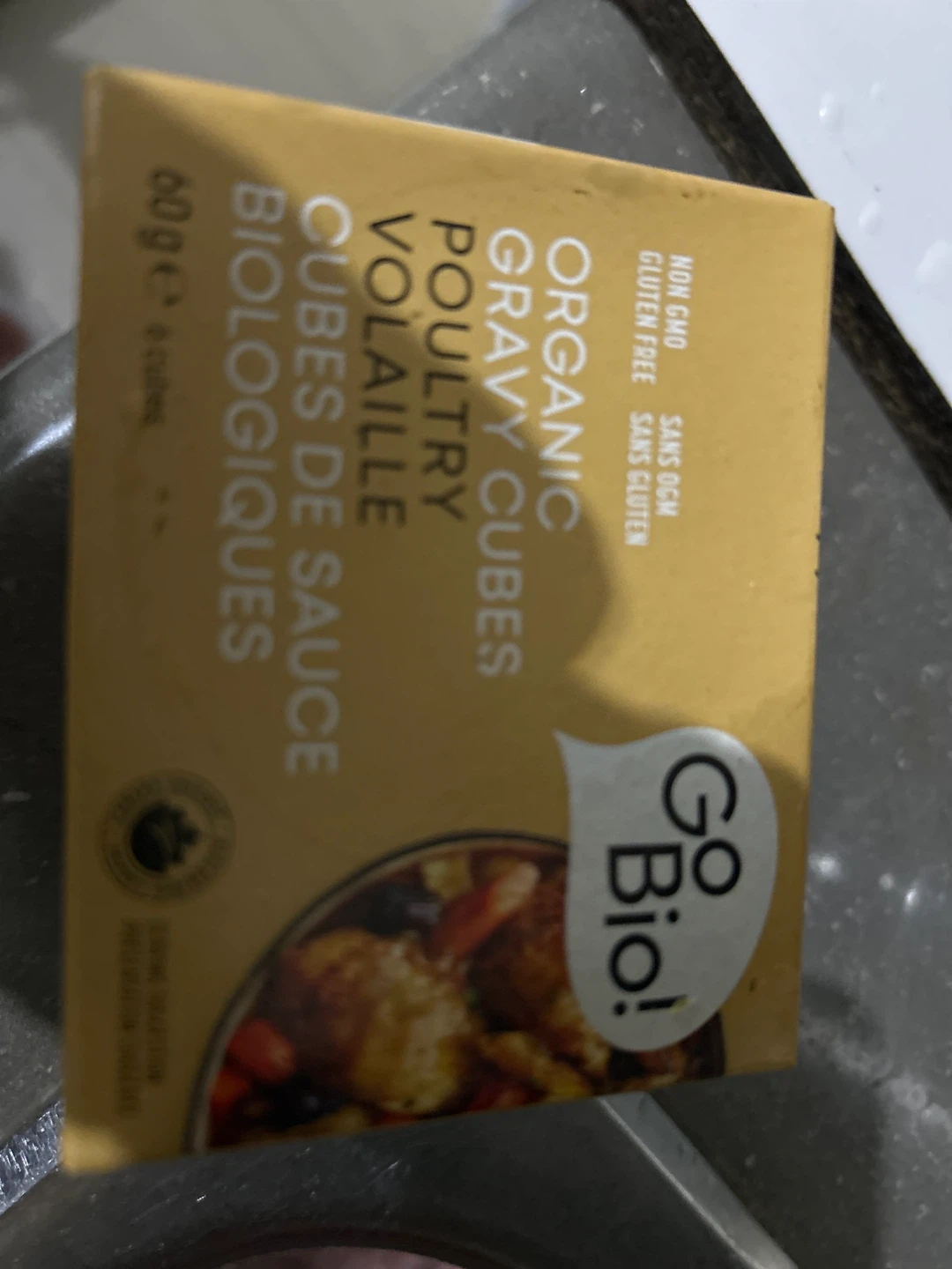 Go Bio! Organic Poultry Gravy Cubes 60g x 4