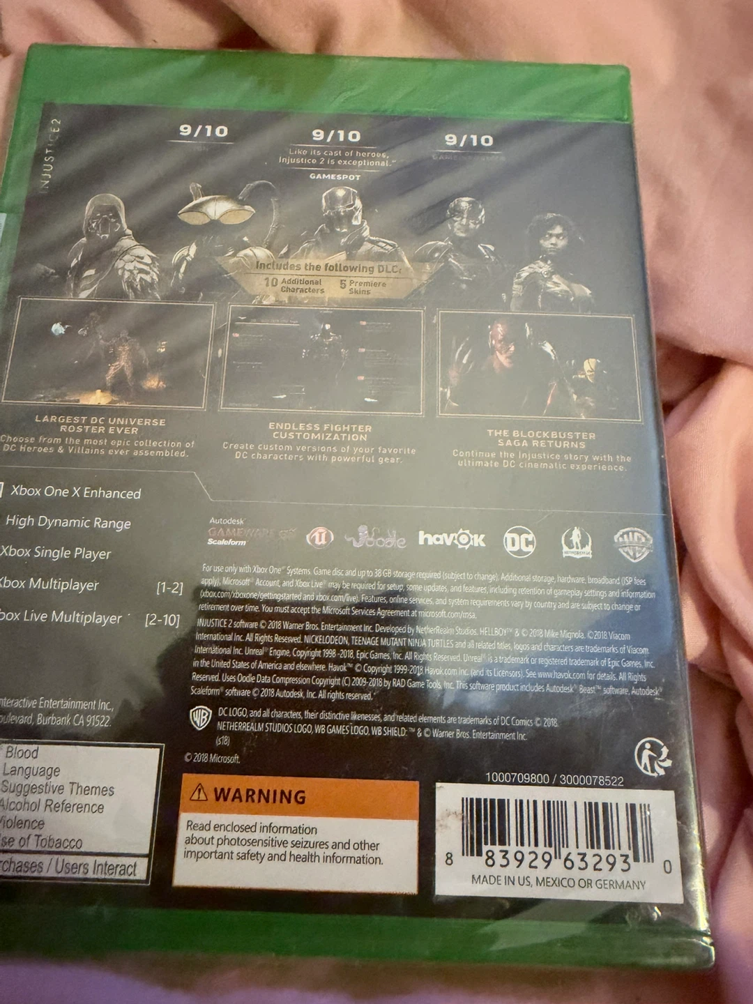 Injustice 2 Legendary Edition Xbox One Game - photo 2