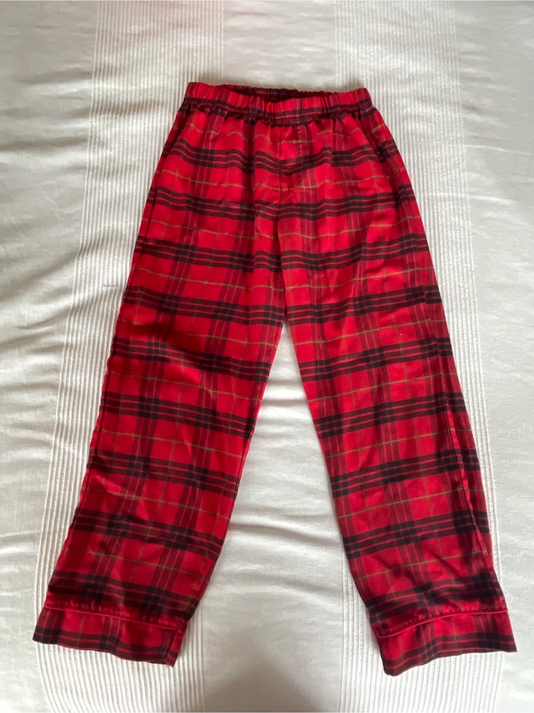 Disney Plaid Pajama Pants Size 7/8
