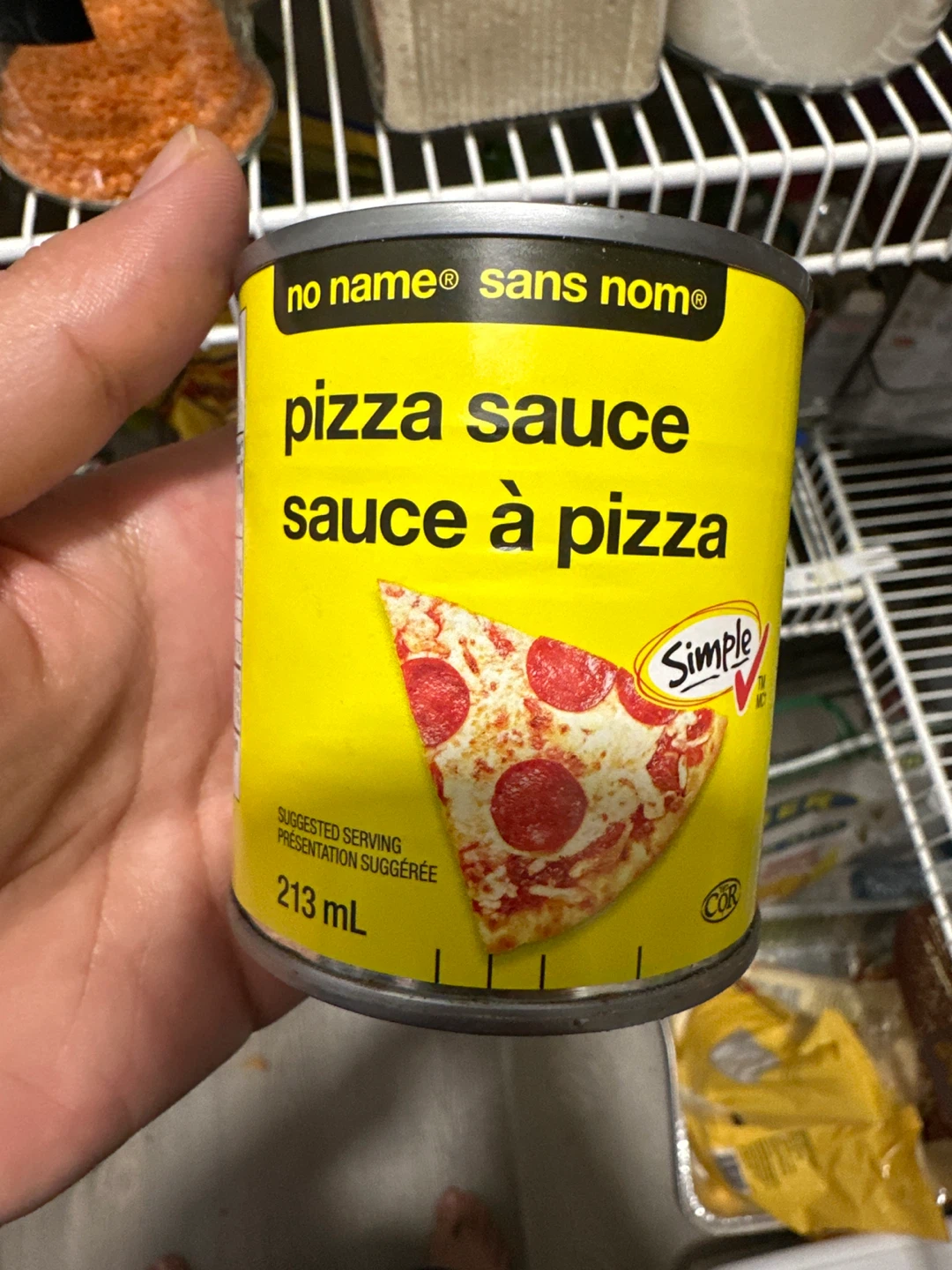 No Name Pizza Sauce - 213 mL