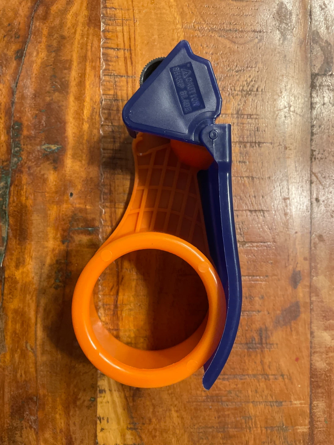 Orange and Blue Tape Dispenser