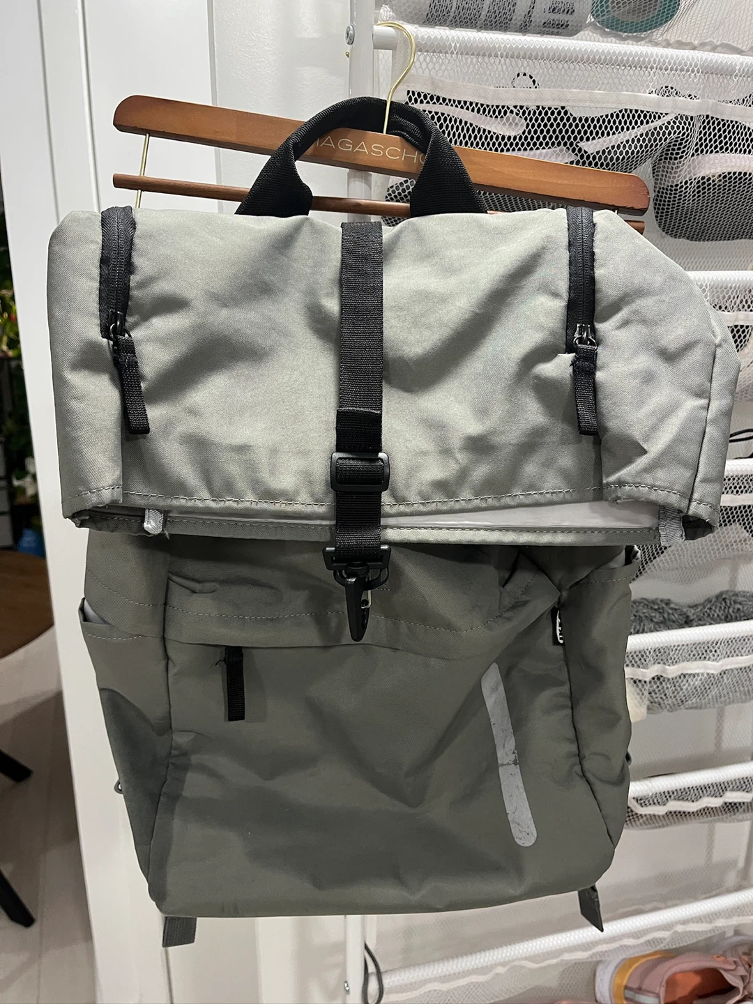 Grey Backpack