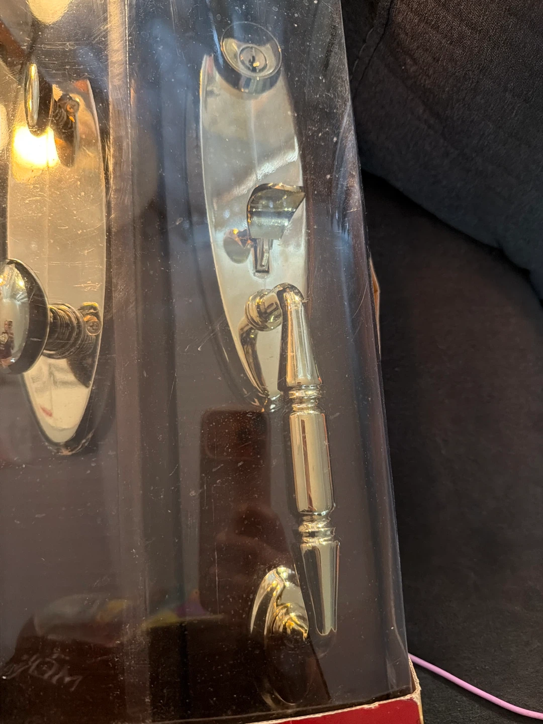 GATEHOUSE Solid Brass Entrance Handleset - photo 2