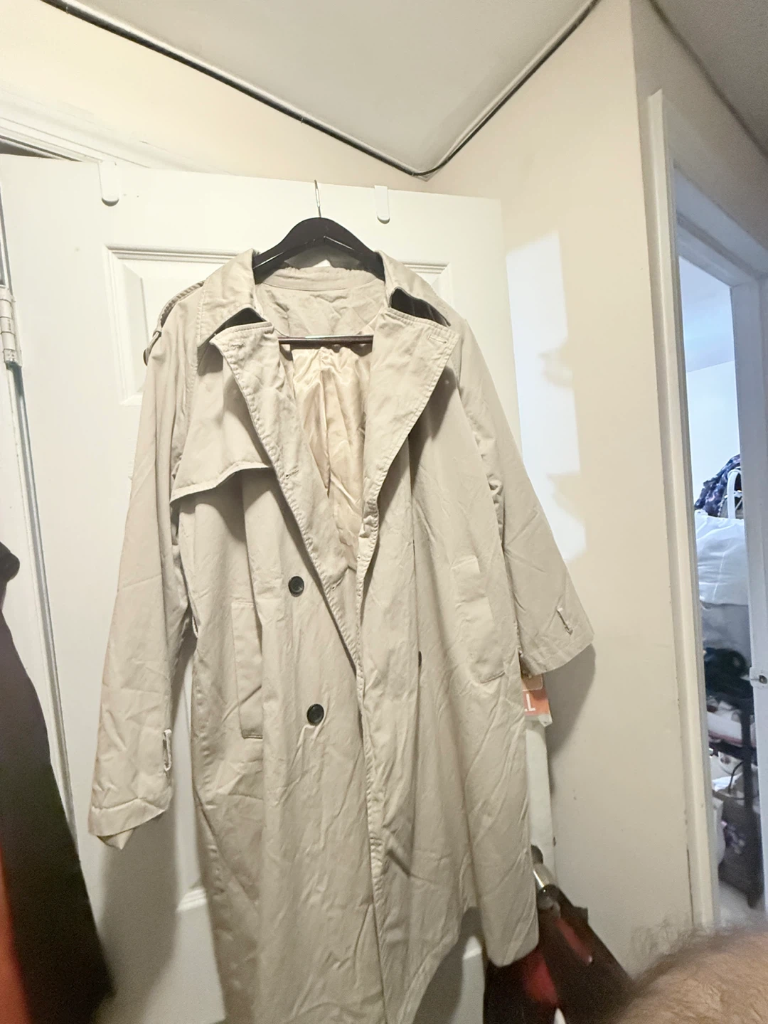 Women's Beige Trench Coat