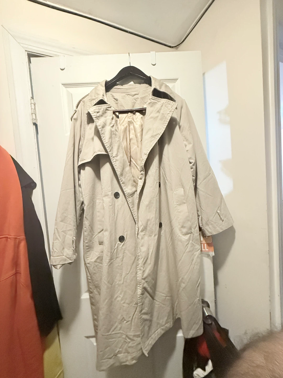 Women's Beige Trench Coat - photo 2