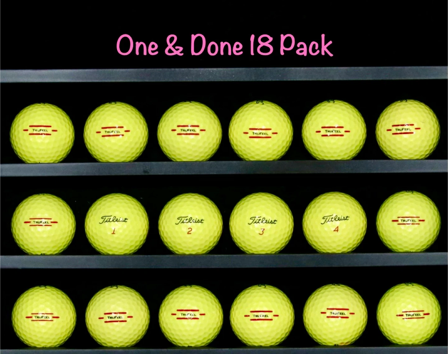 Titleist TruFeel Golf Balls - 18 Pack