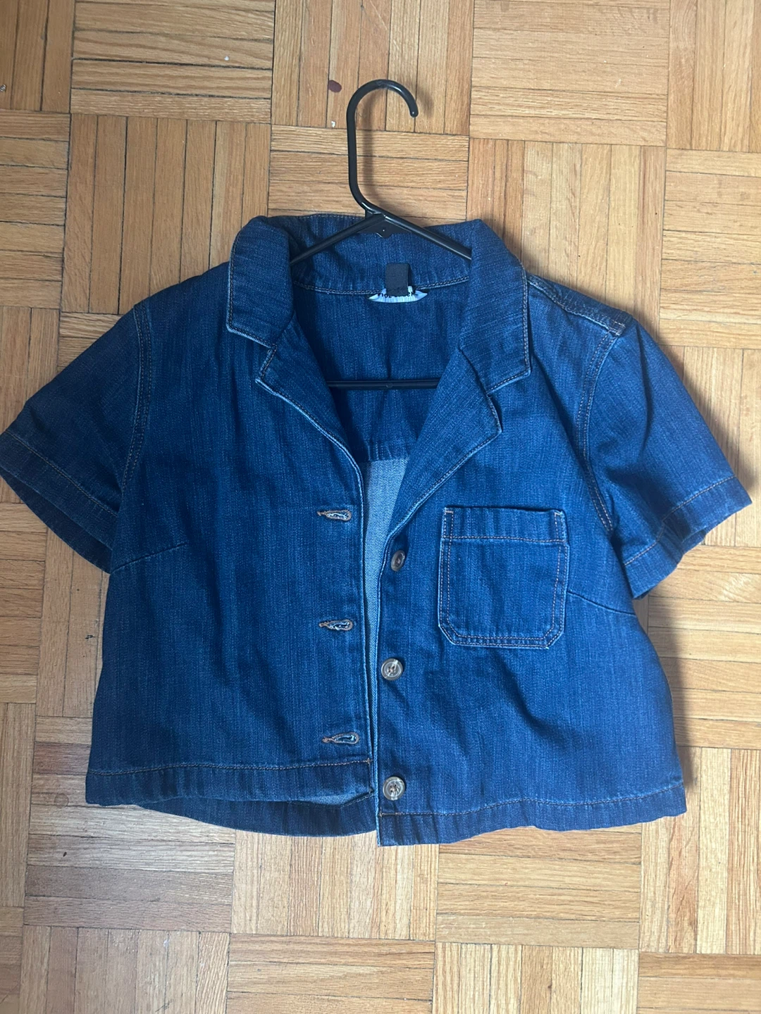 Blue Denim Shirt - Short Sleeve