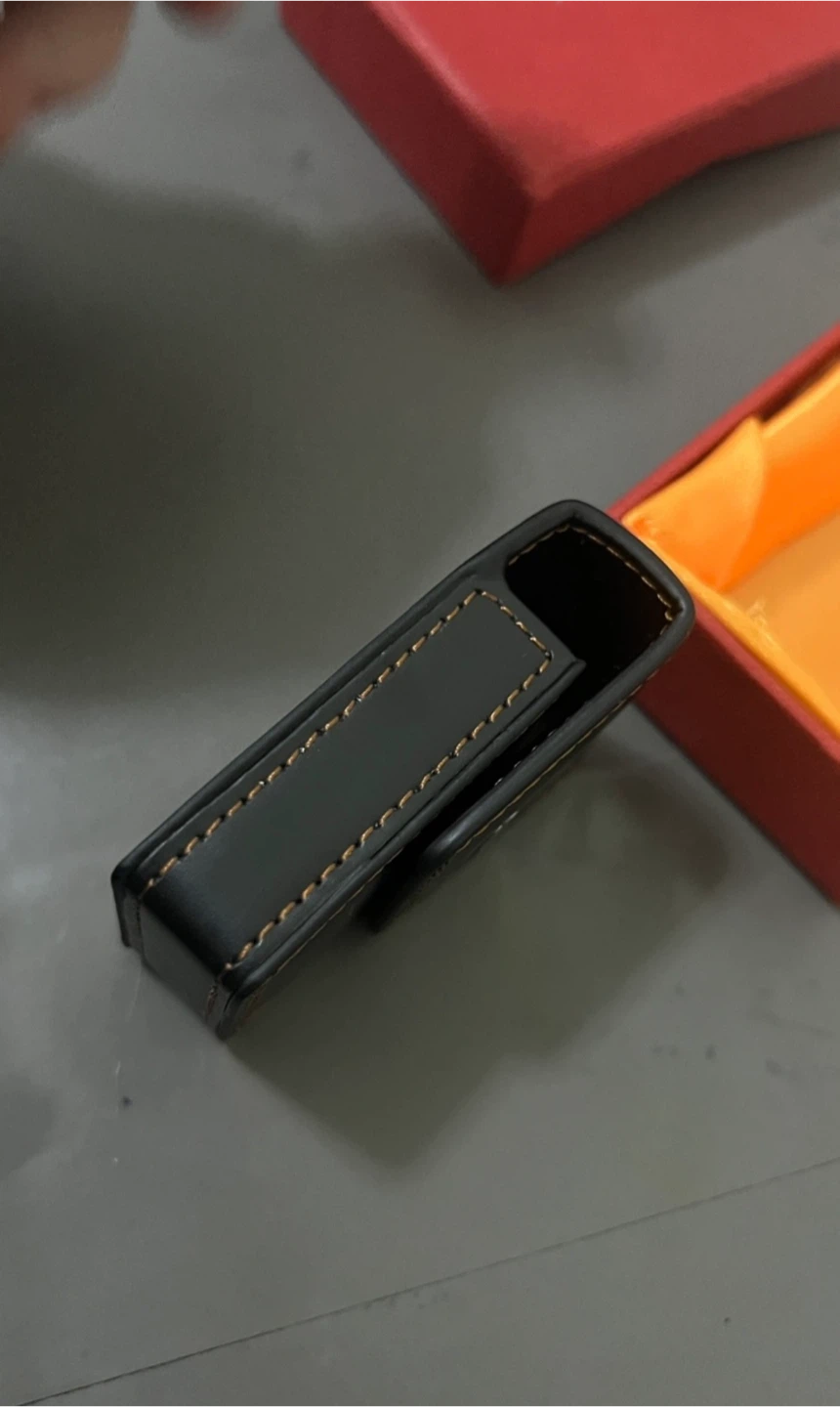 S.T. Dupont Black Leather Money Clip - photo 2