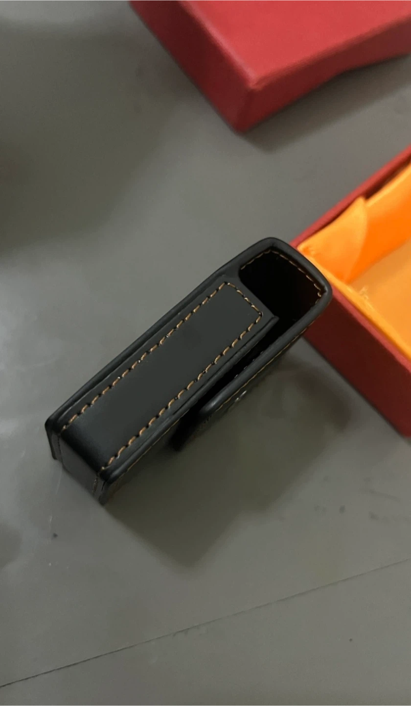 S.T. Dupont Black Leather Money Clip - photo 3