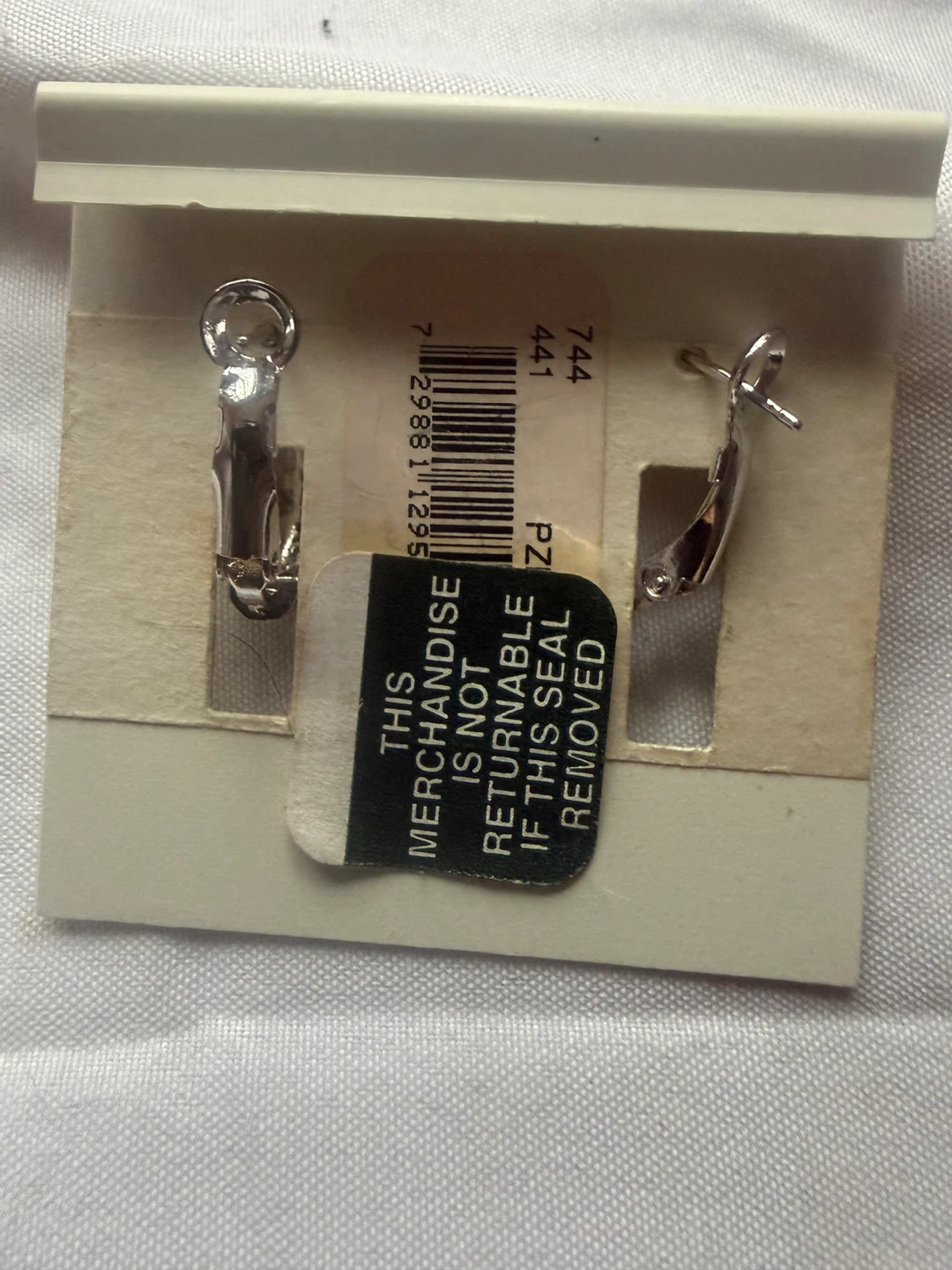 Macy's Sterling Silver Cubic Zirconia Hoop Earrings - photo 2