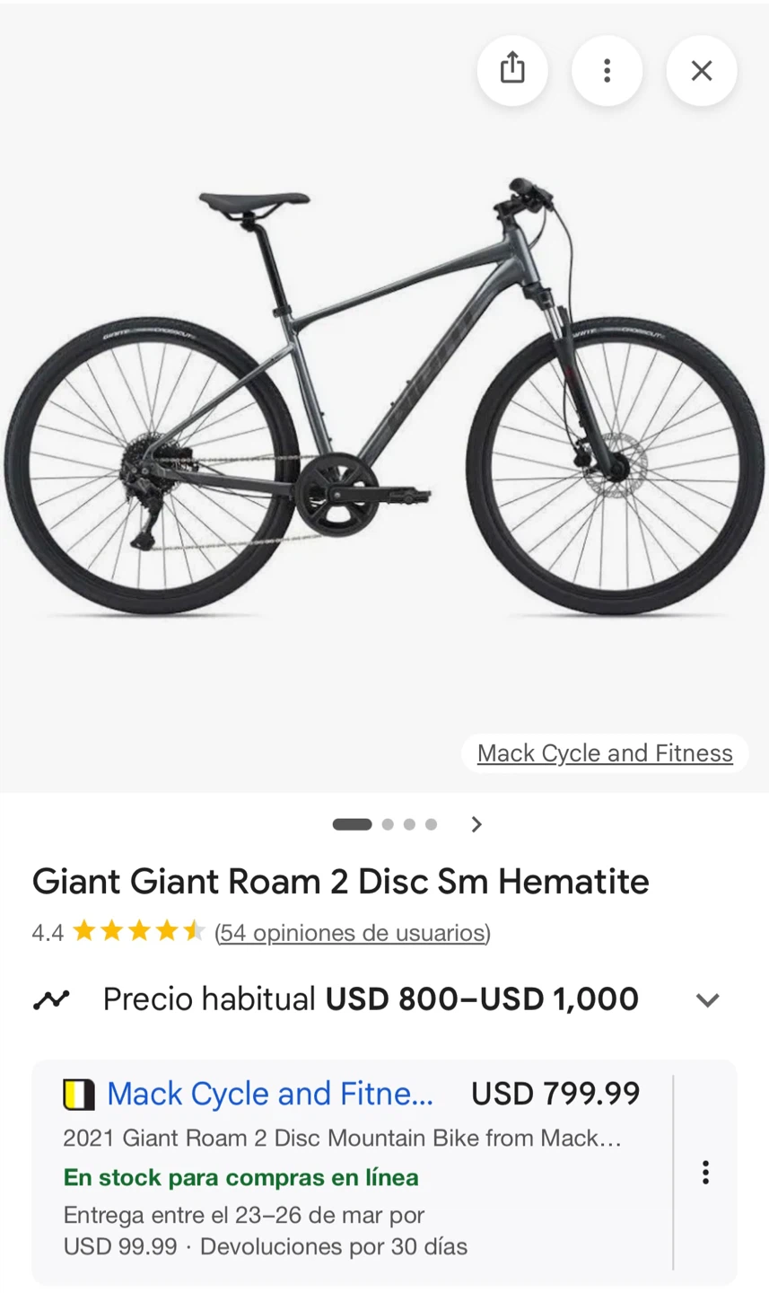 Bike Giant  size Xl - photo 4
