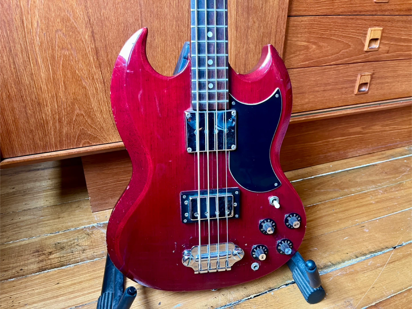 Vintage Mann MIJ Gibson EB-3 Short Scale Bass Copy - photo 2