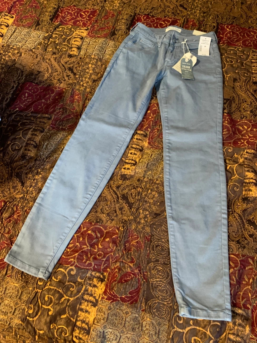Brody Jeans Mid-Rise Skinny Blue Size 24W x 29L - photo 3