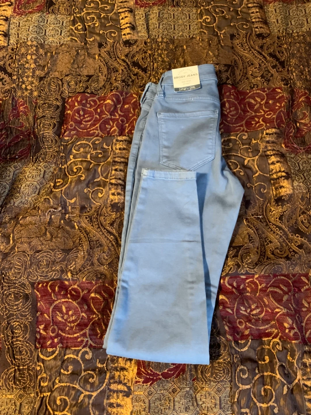 Brody Jeans Mid-Rise Skinny Blue Size 24W x 29L - photo 4