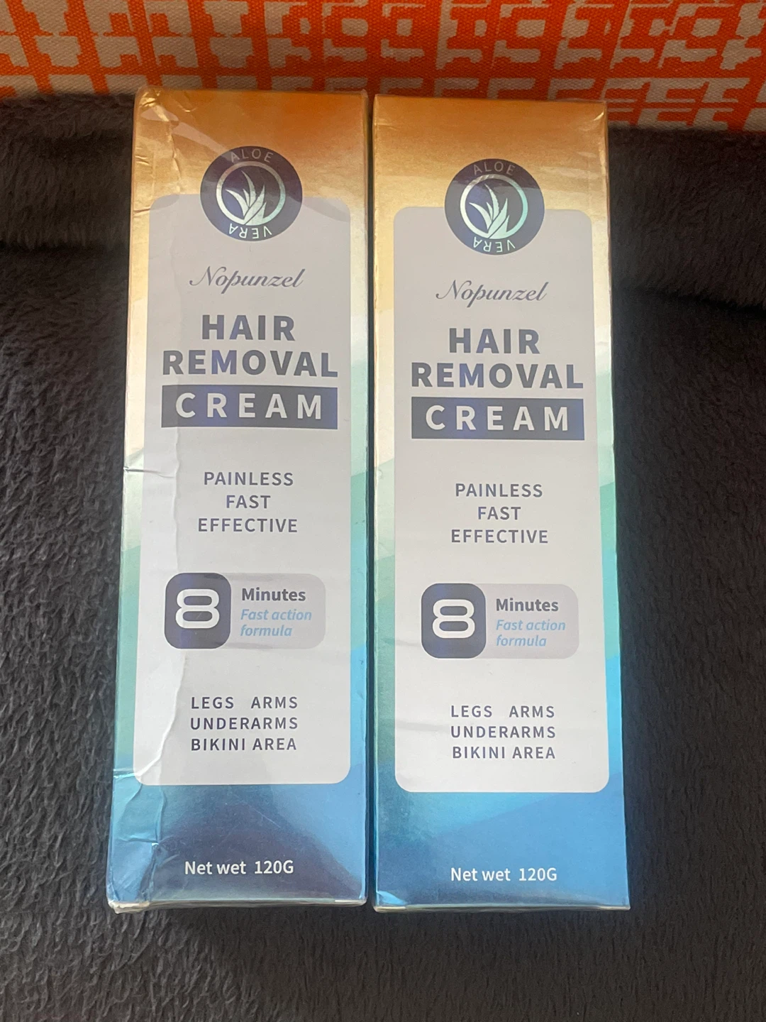 Nopunzel Hair Removal Cream - 120G (x2)