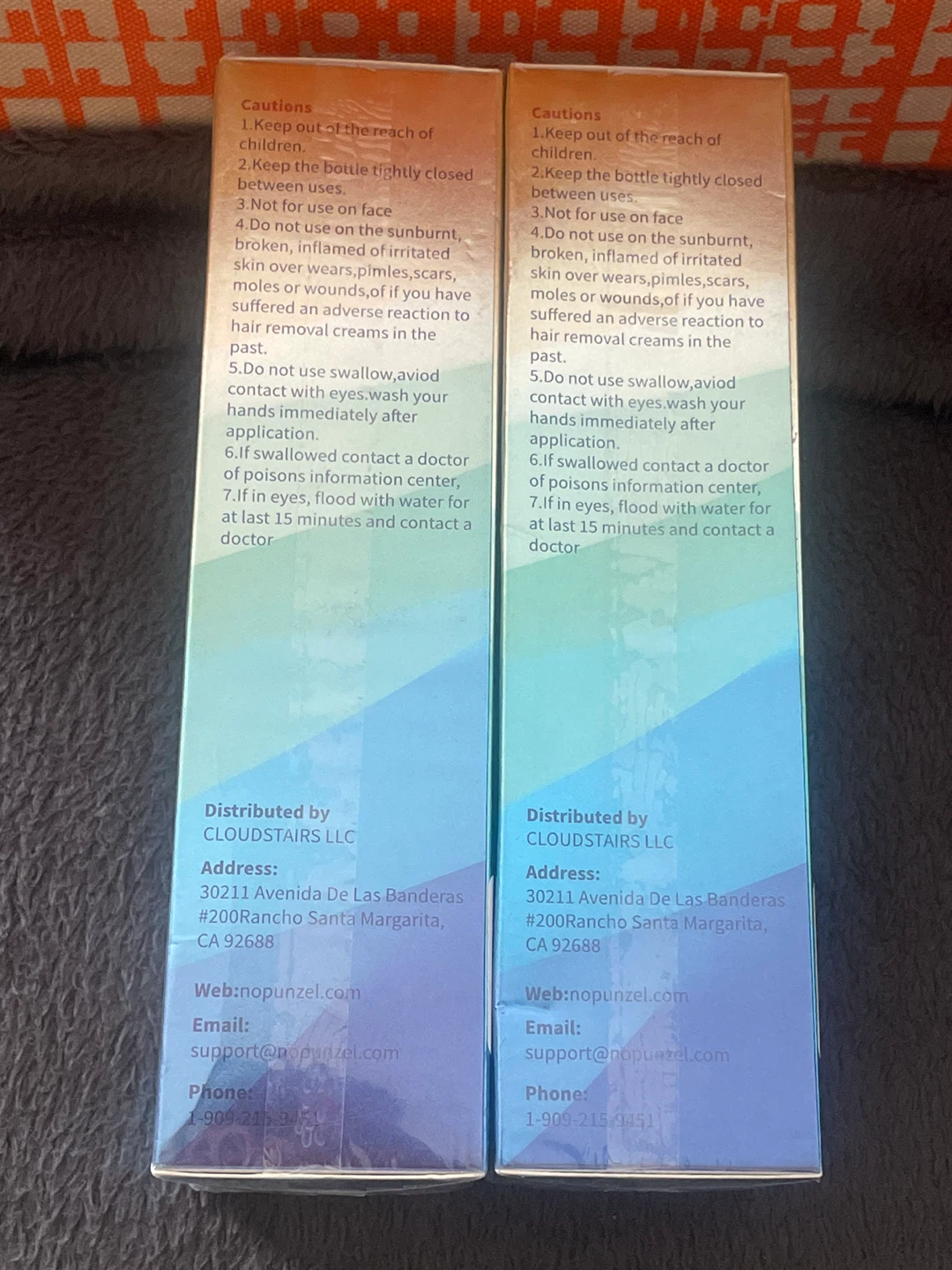 Nopunzel Hair Removal Cream - 120G (x2) - photo 3