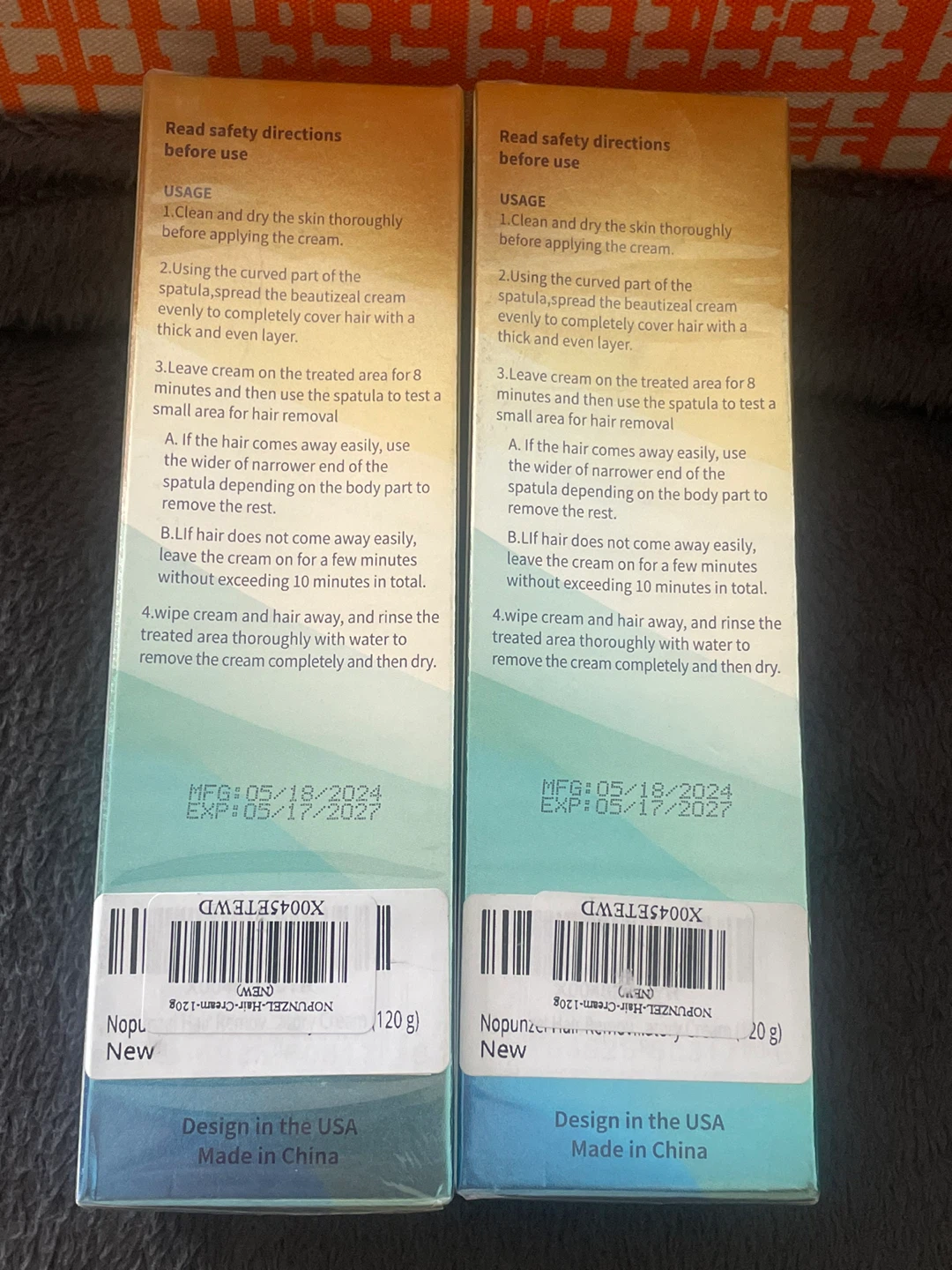 Nopunzel Hair Removal Cream - 120G (x2) - photo 2
