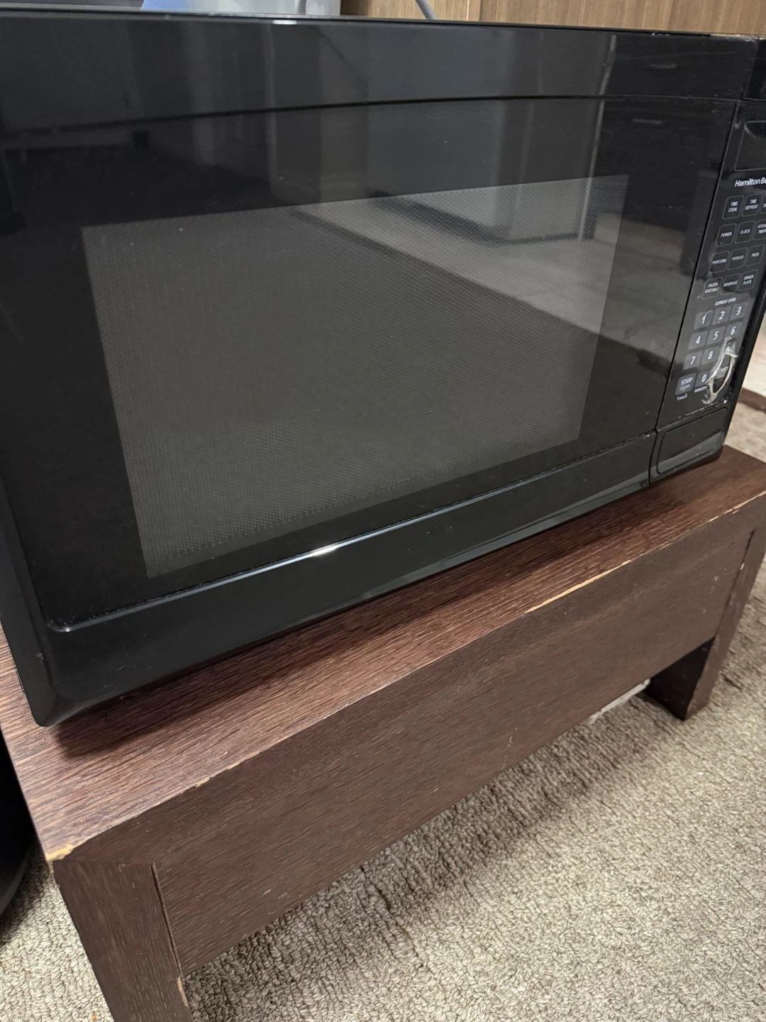 Hamilton Beach Black Microwave