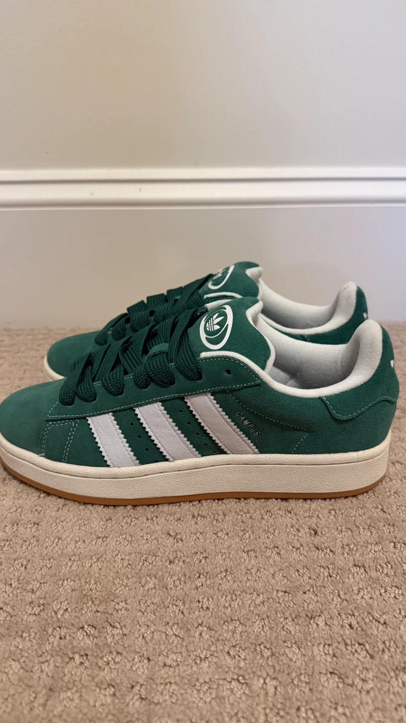 Adidas Campus Sneakers Green Suede - photo 2