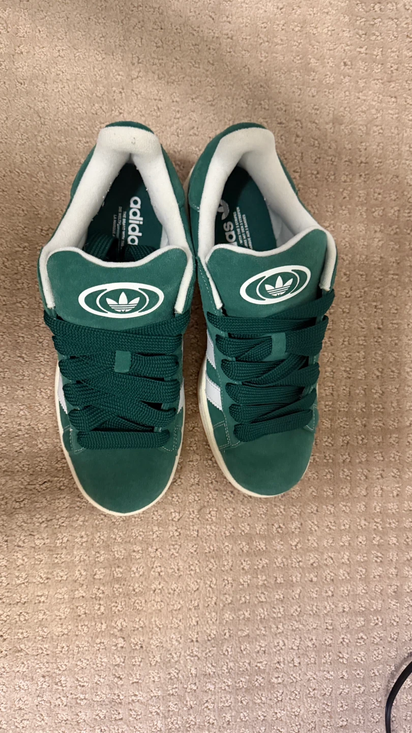 Adidas Campus Sneakers Green Suede - photo 5