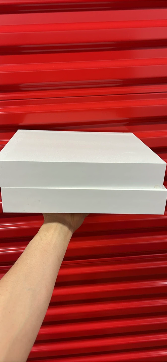 White box shelves