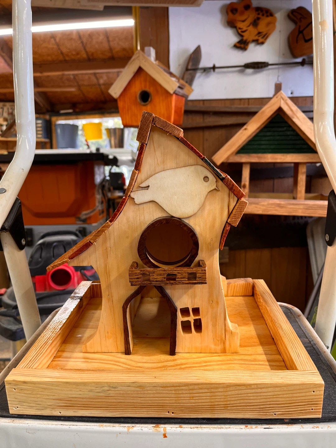 Handmade Wooden Birdhouse - photo 3