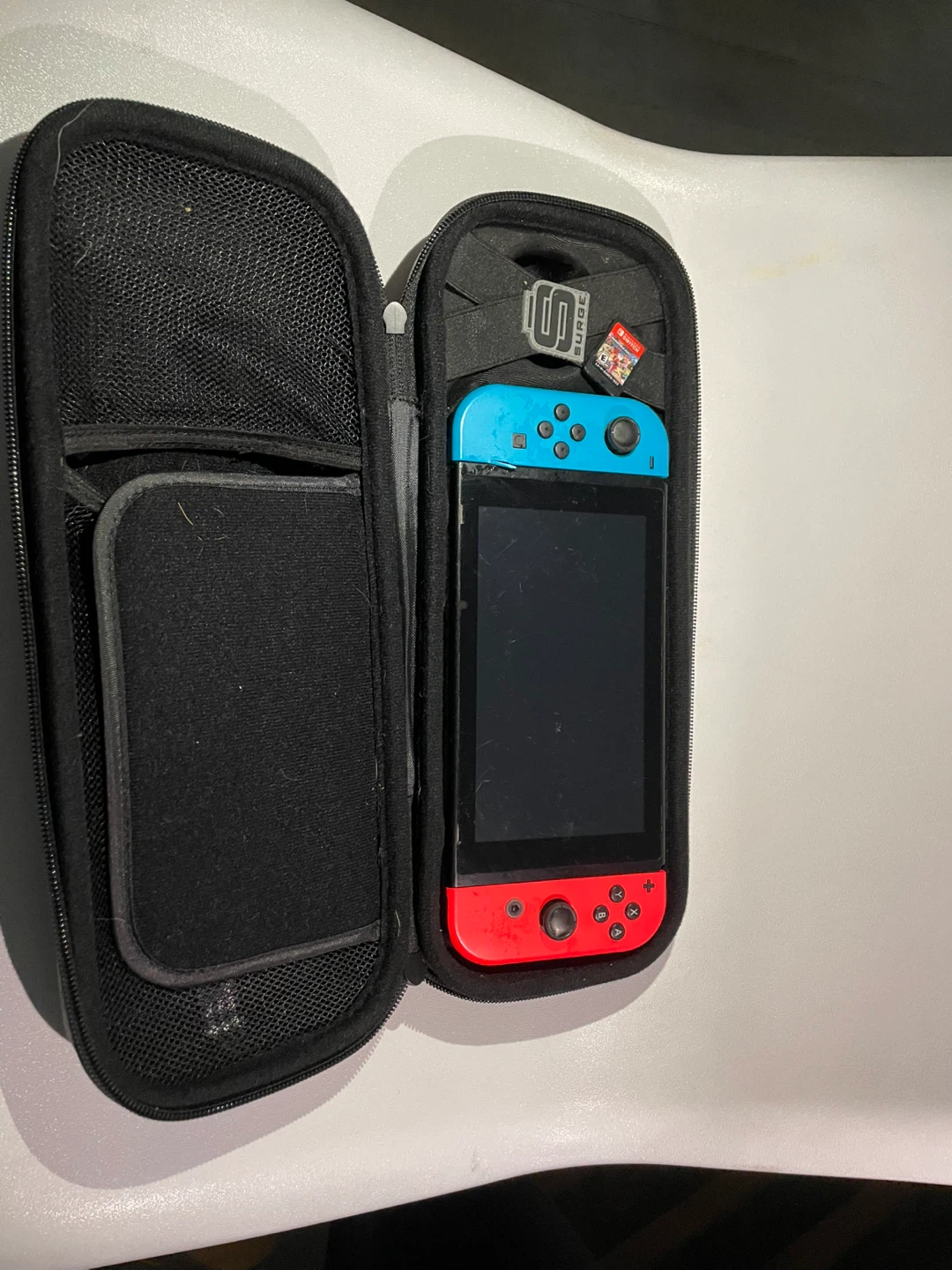 Nintendo Switch Included with Super Mario Kart 8 (with case)