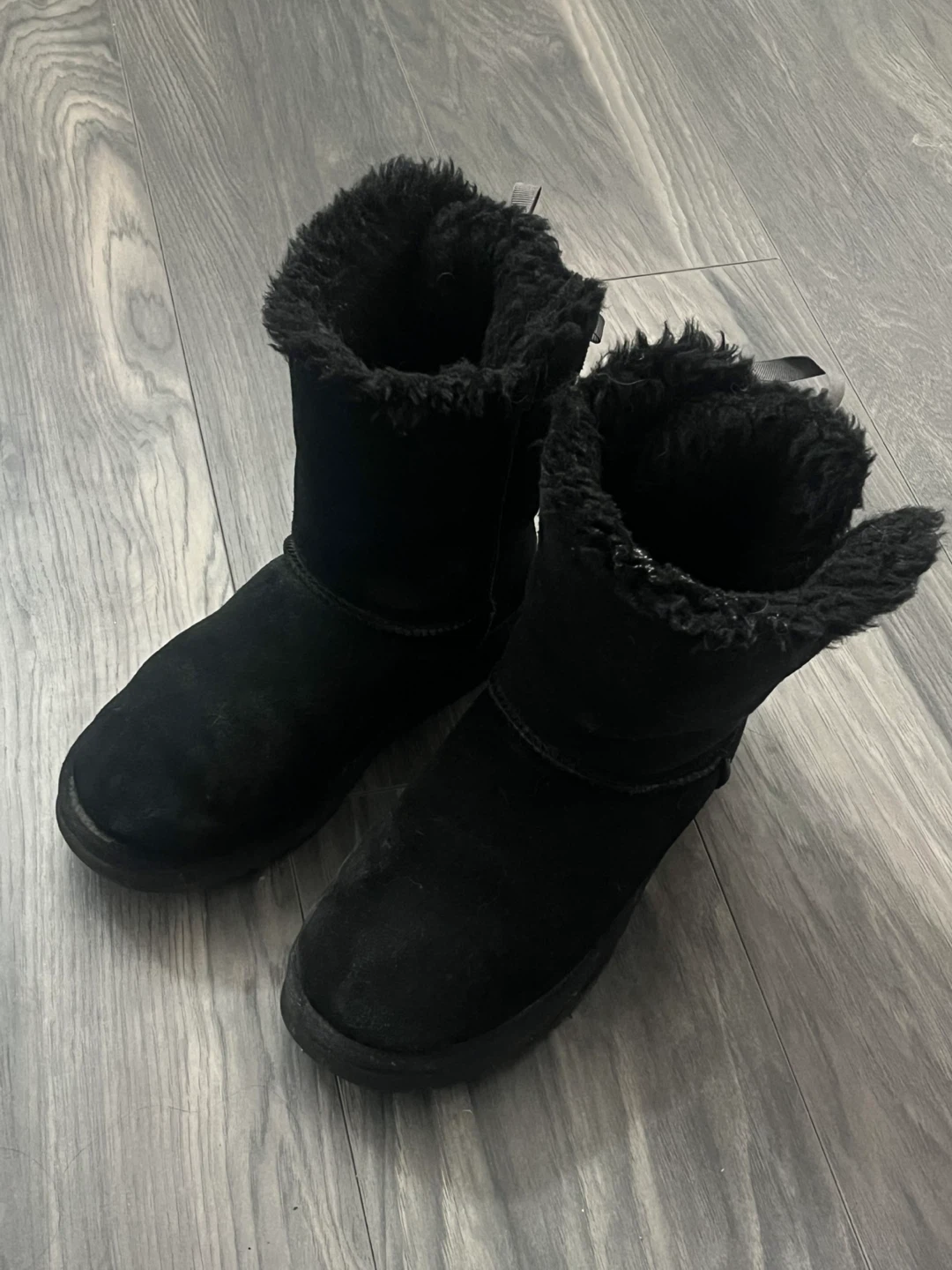 Ugg Black Bailey Bow II Boots | Women - photo 4