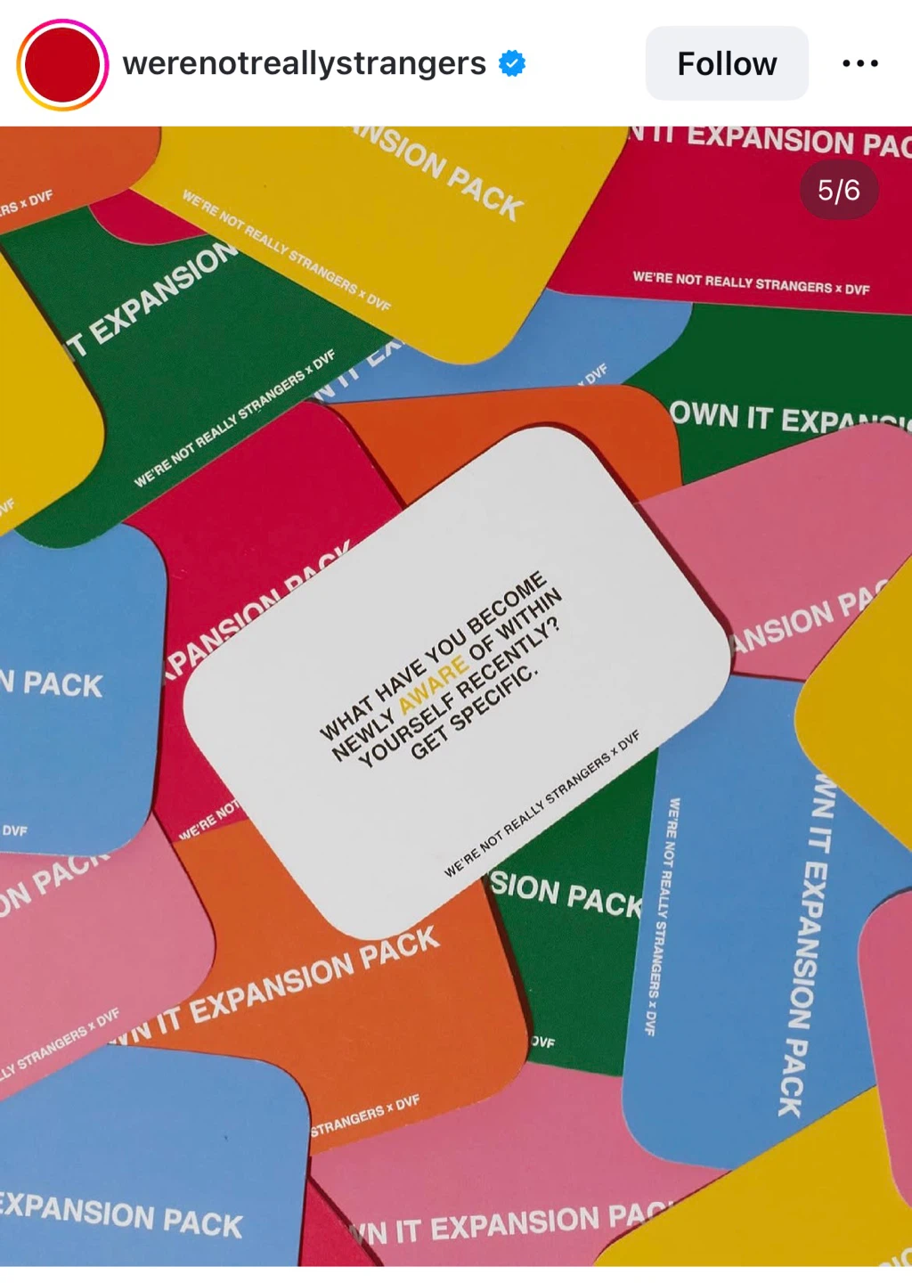 We're Not Really Strangers Own It Expansion Pack - photo 3