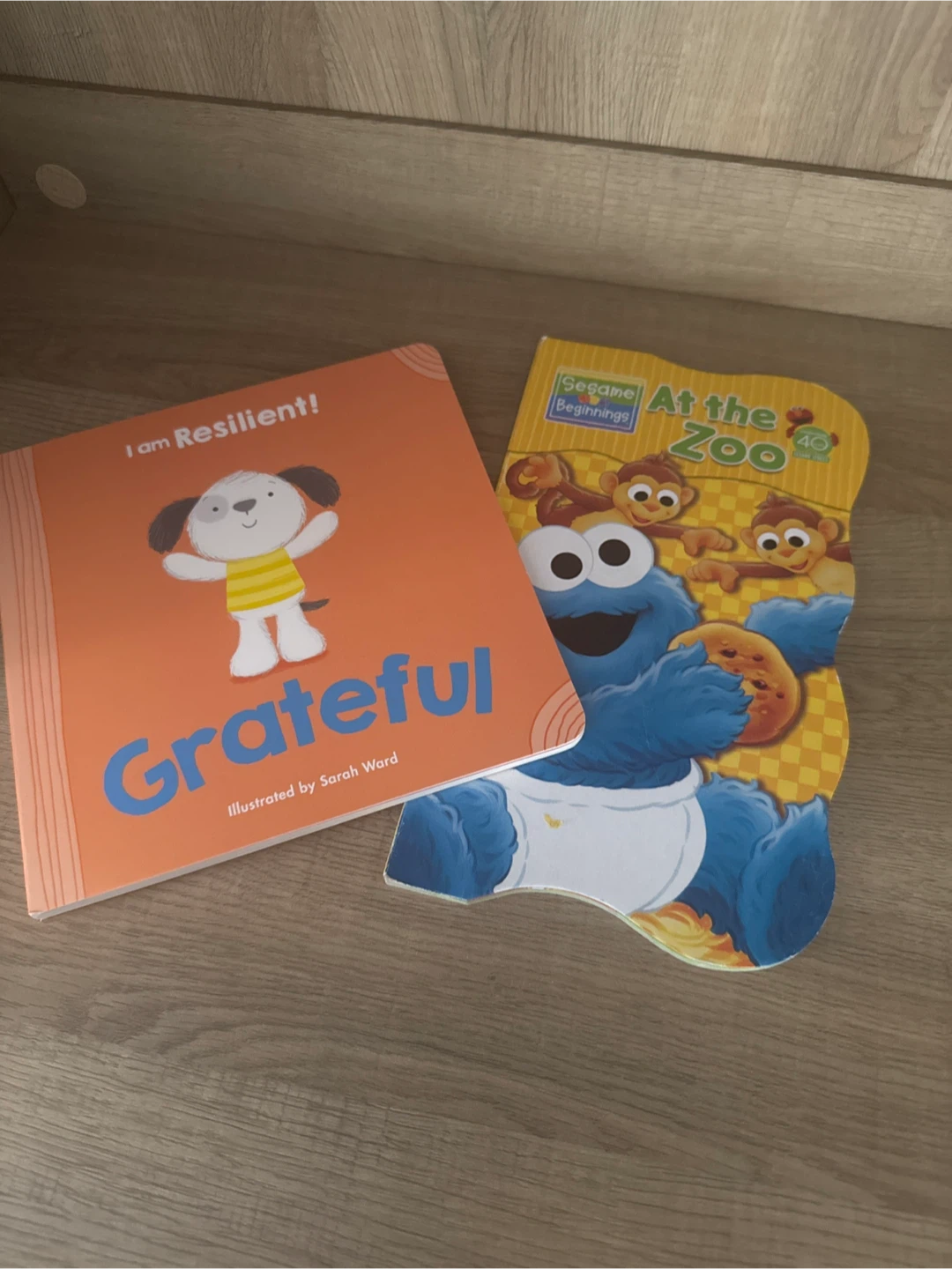 Sesame Street & Grateful Board Books for Kids
