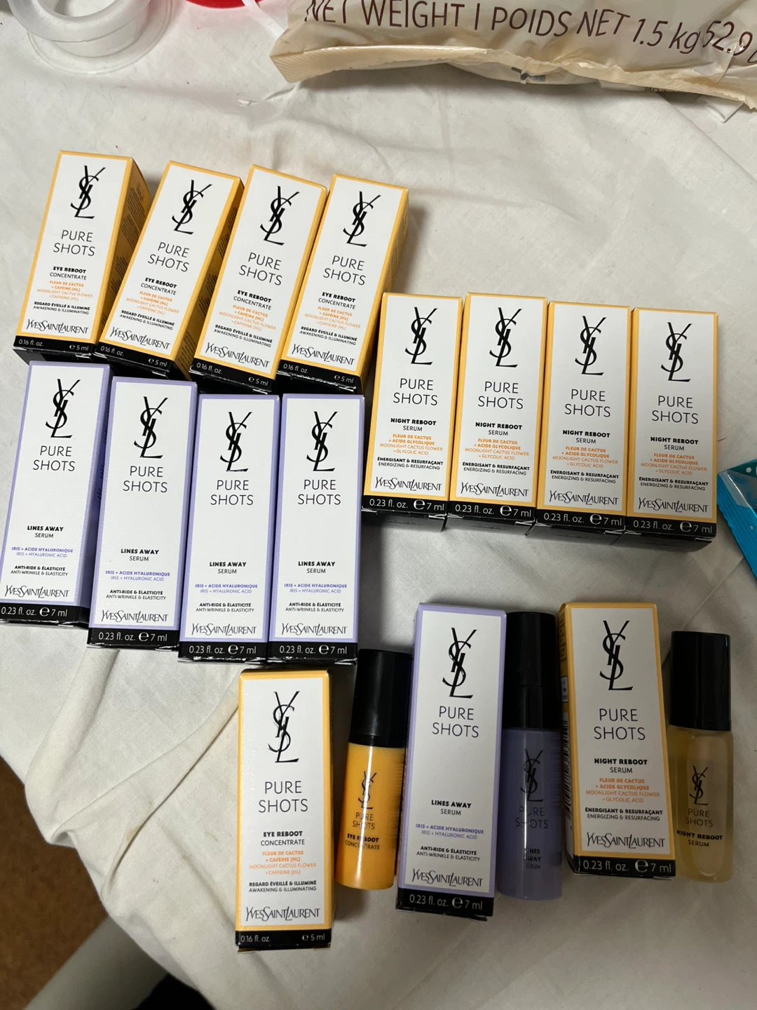 Yves Saint Laurent Pure Shots Serums (various types, 7ml/5ml)
