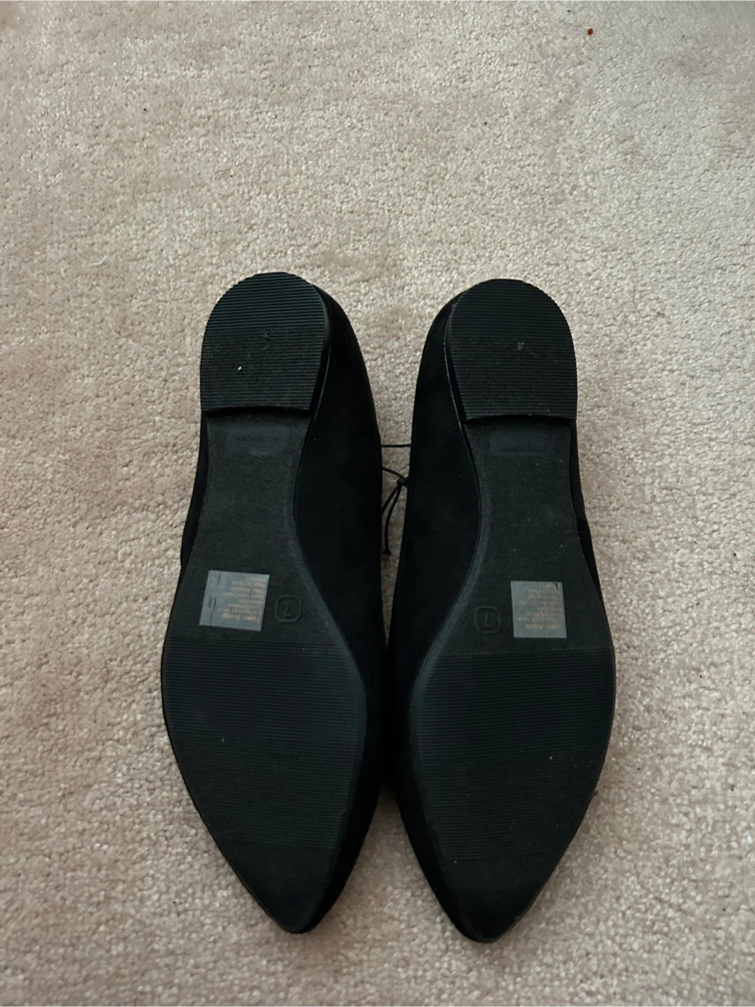 GAP Black Suede Mary Jane Flats - Size 7 - photo 2