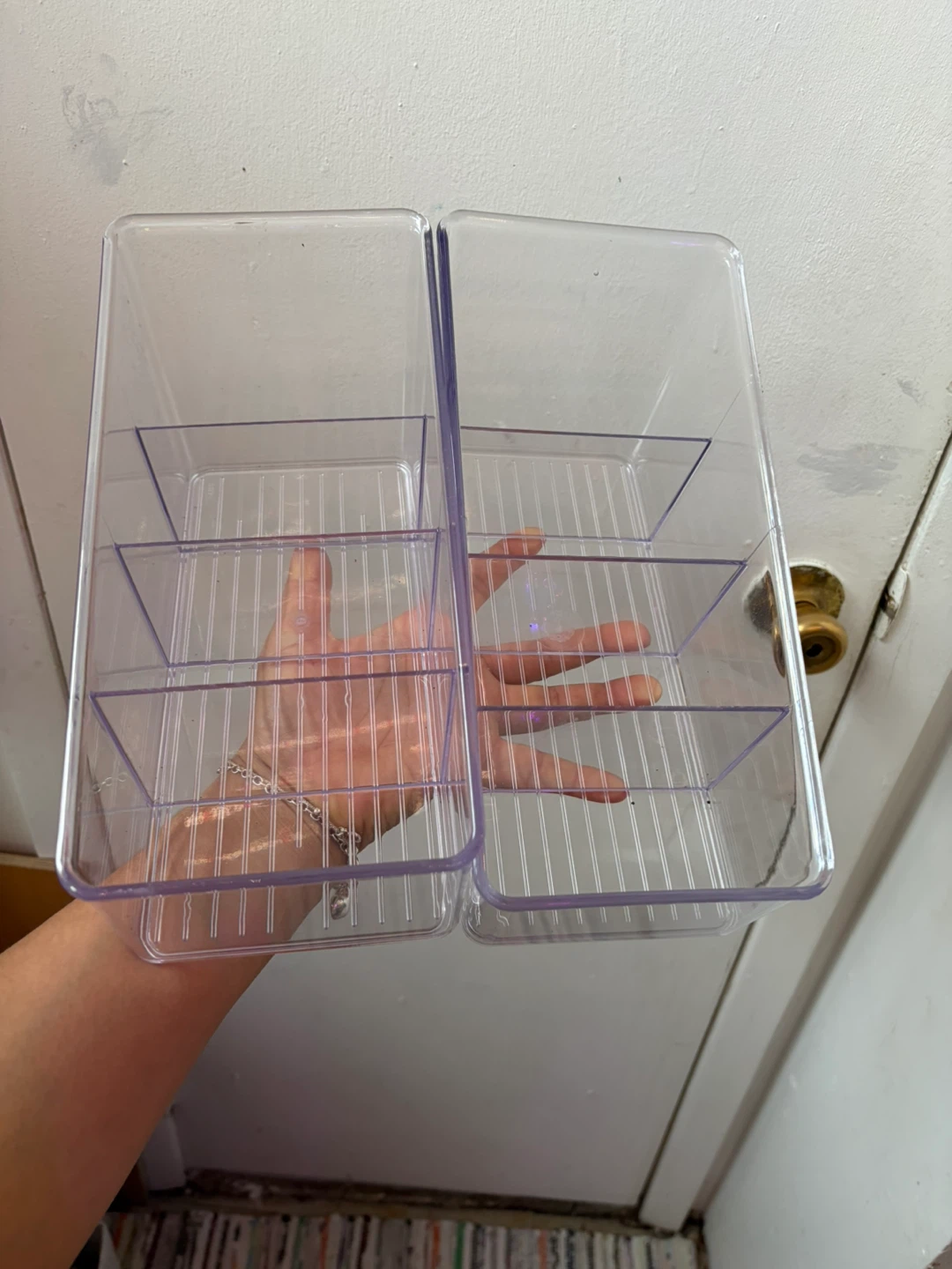 Clear Plastic Bins
