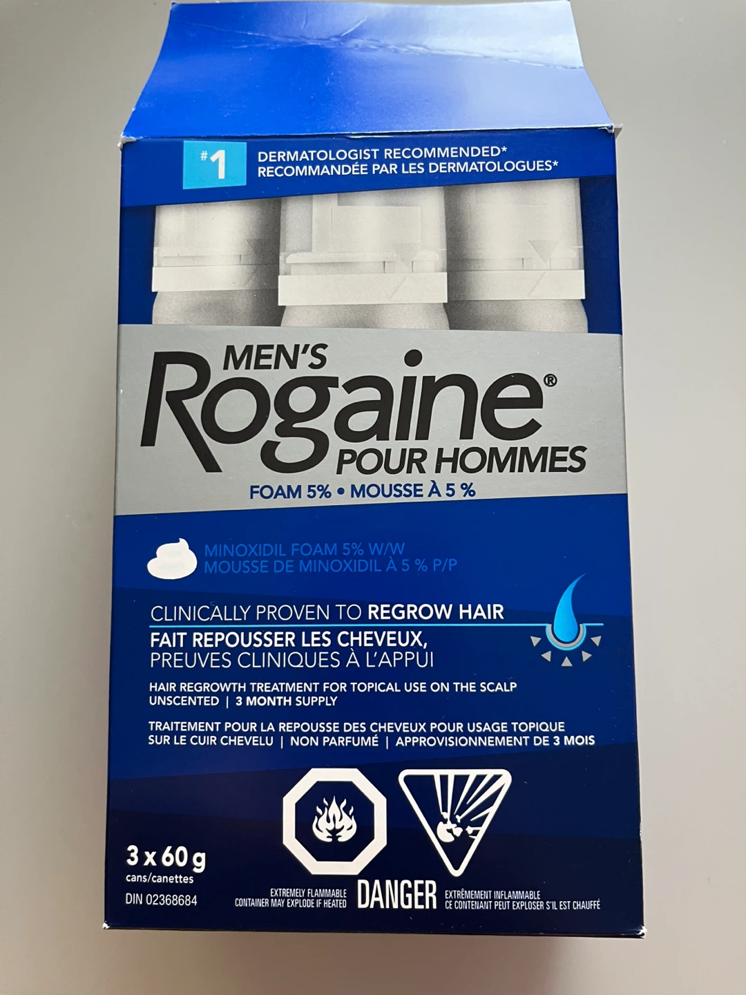 Minoxidil / Rogaine Men’s 5% Foam