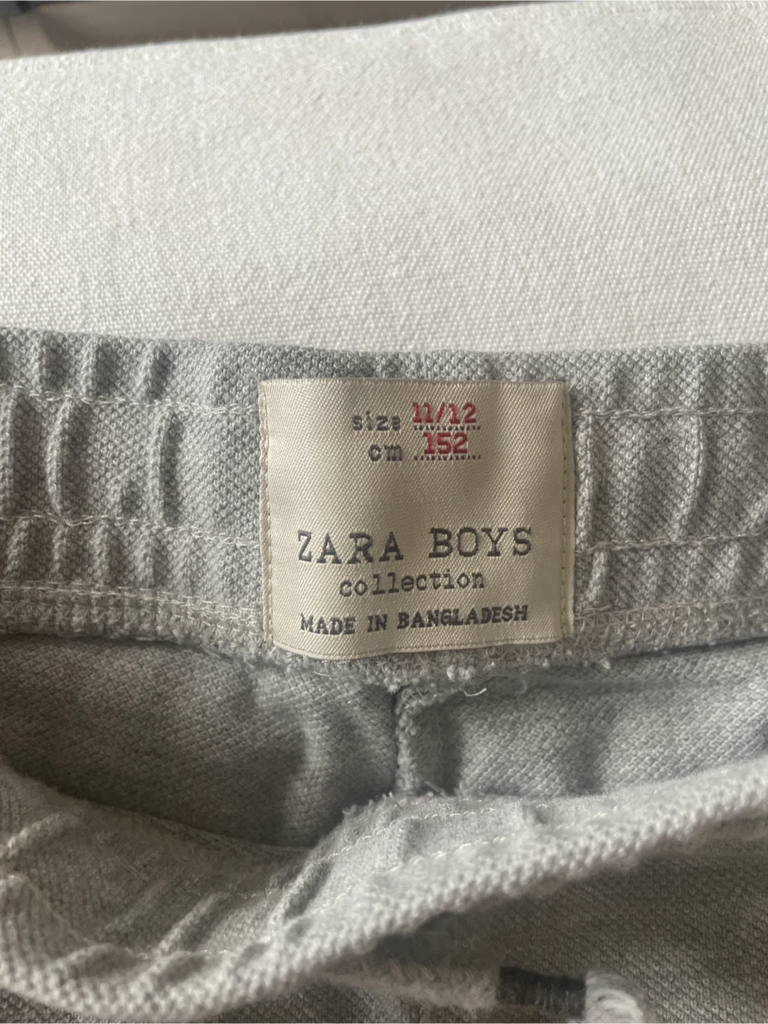ZARA BOYS Collection Grey Joggers Size 11/12 - photo 2