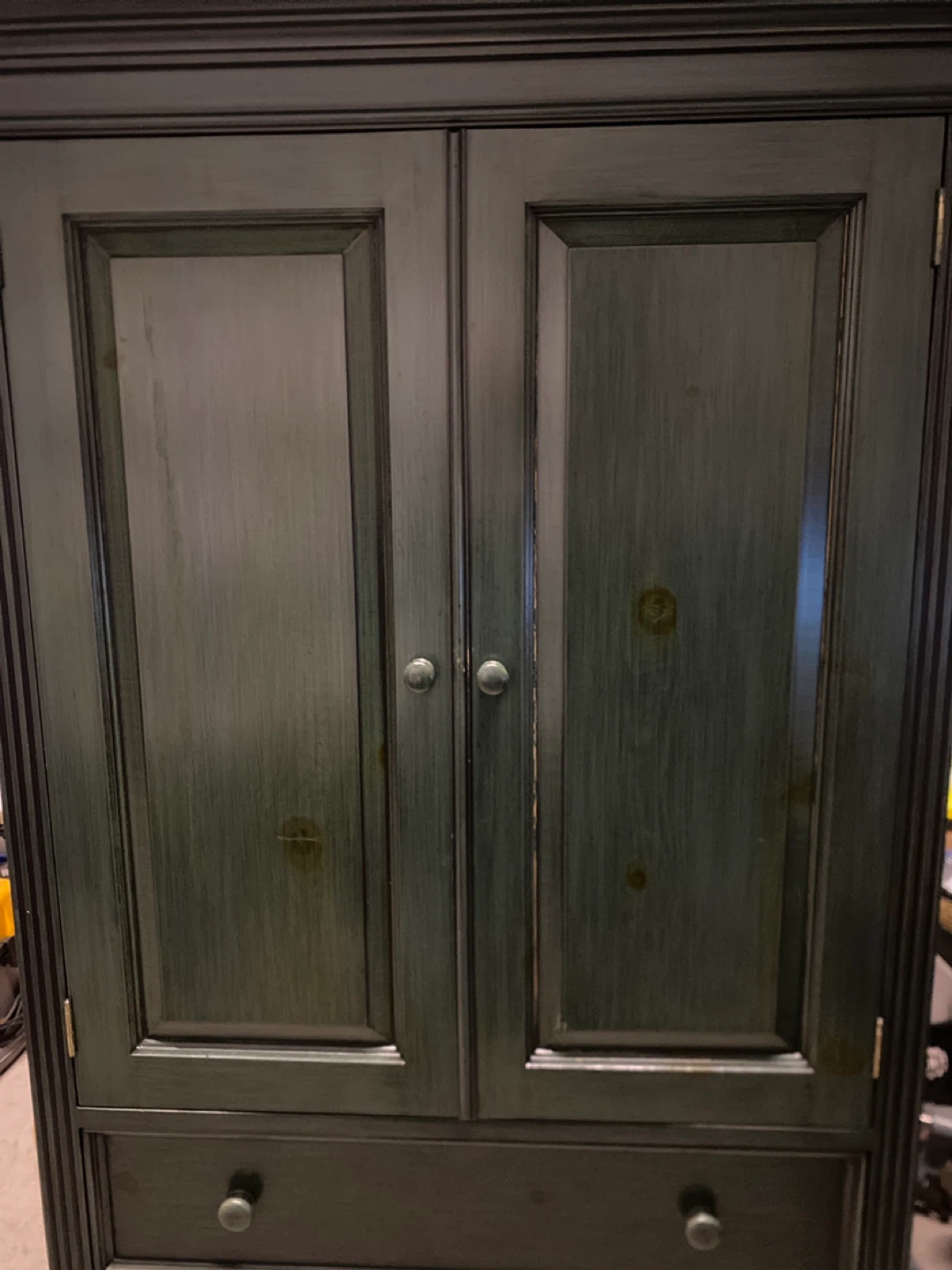 Two-door armoire with drawers - photo 2