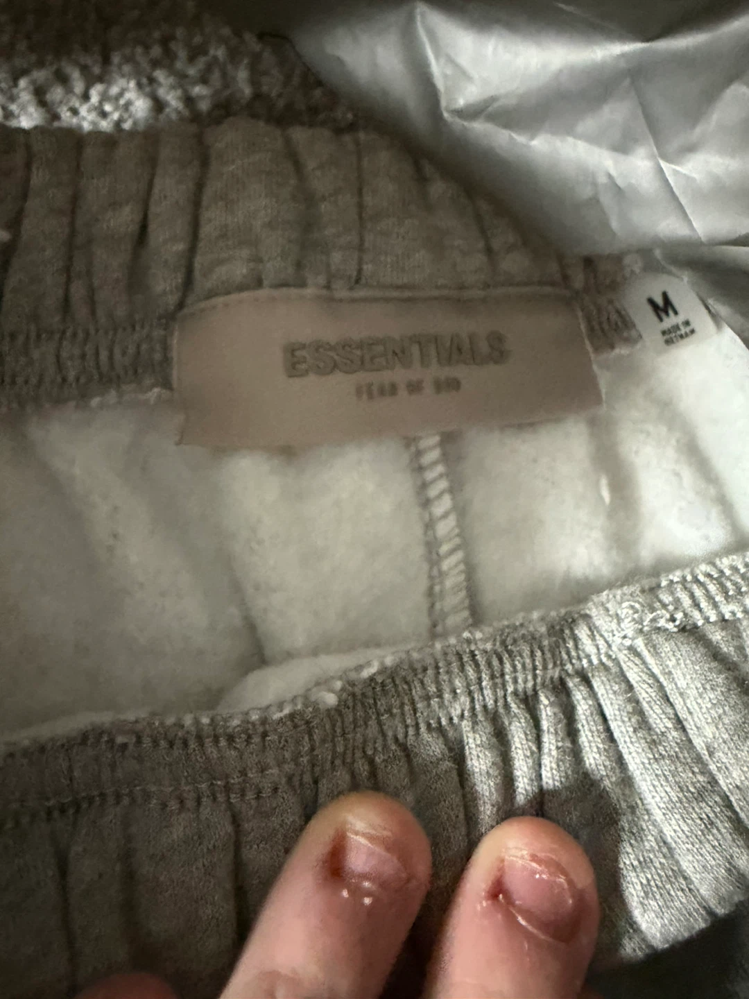 Essentials Fear of God Sweat Shorts - photo 2