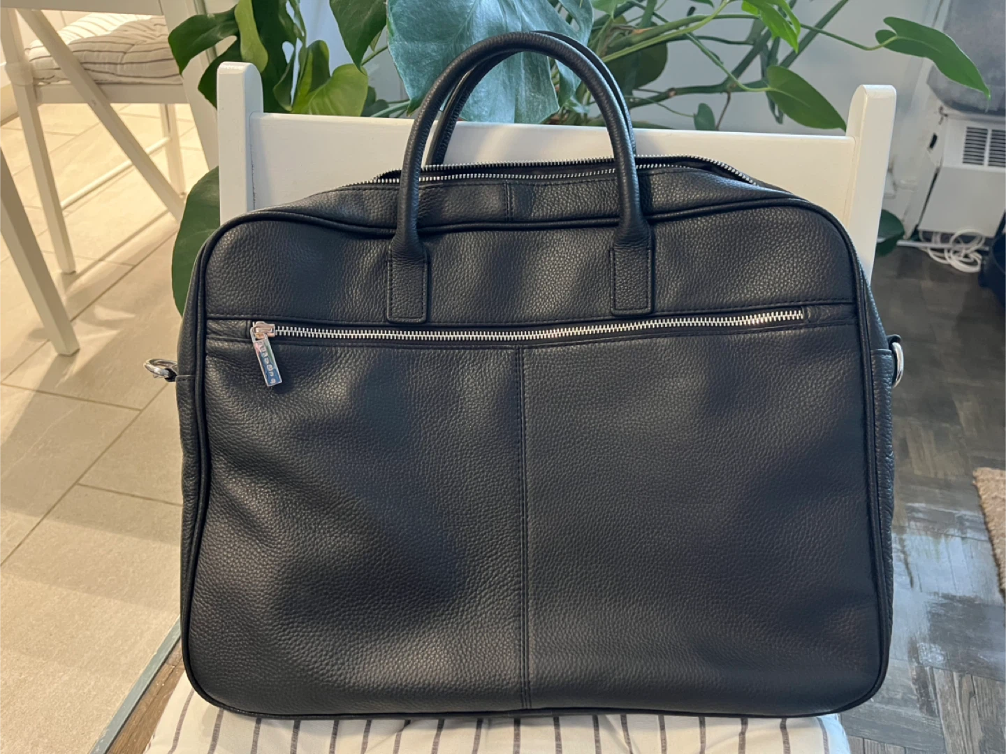 Mens Leather Briefcase / Laptop Bag