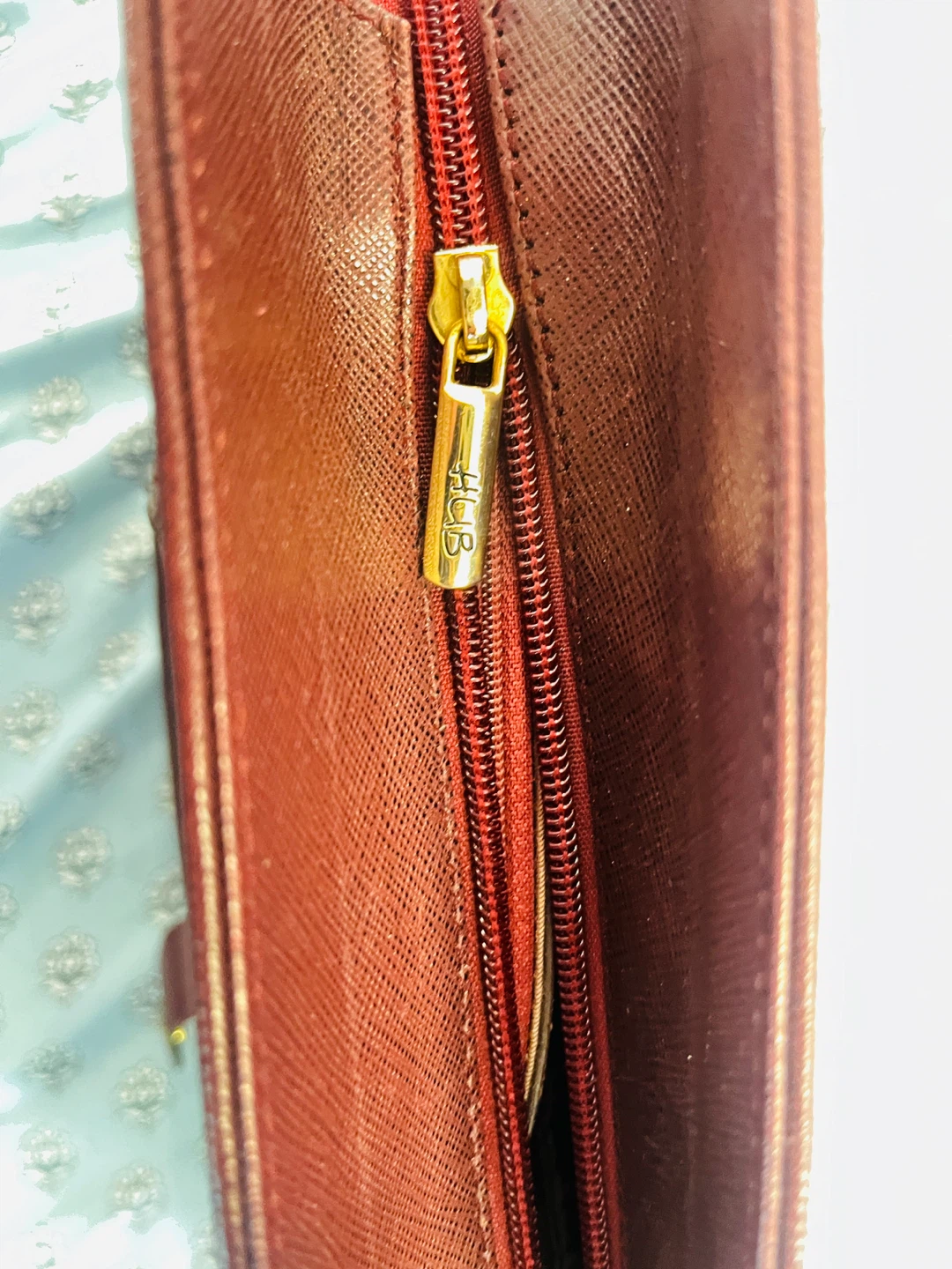HUB, Pink Faux Leather Tote Bag